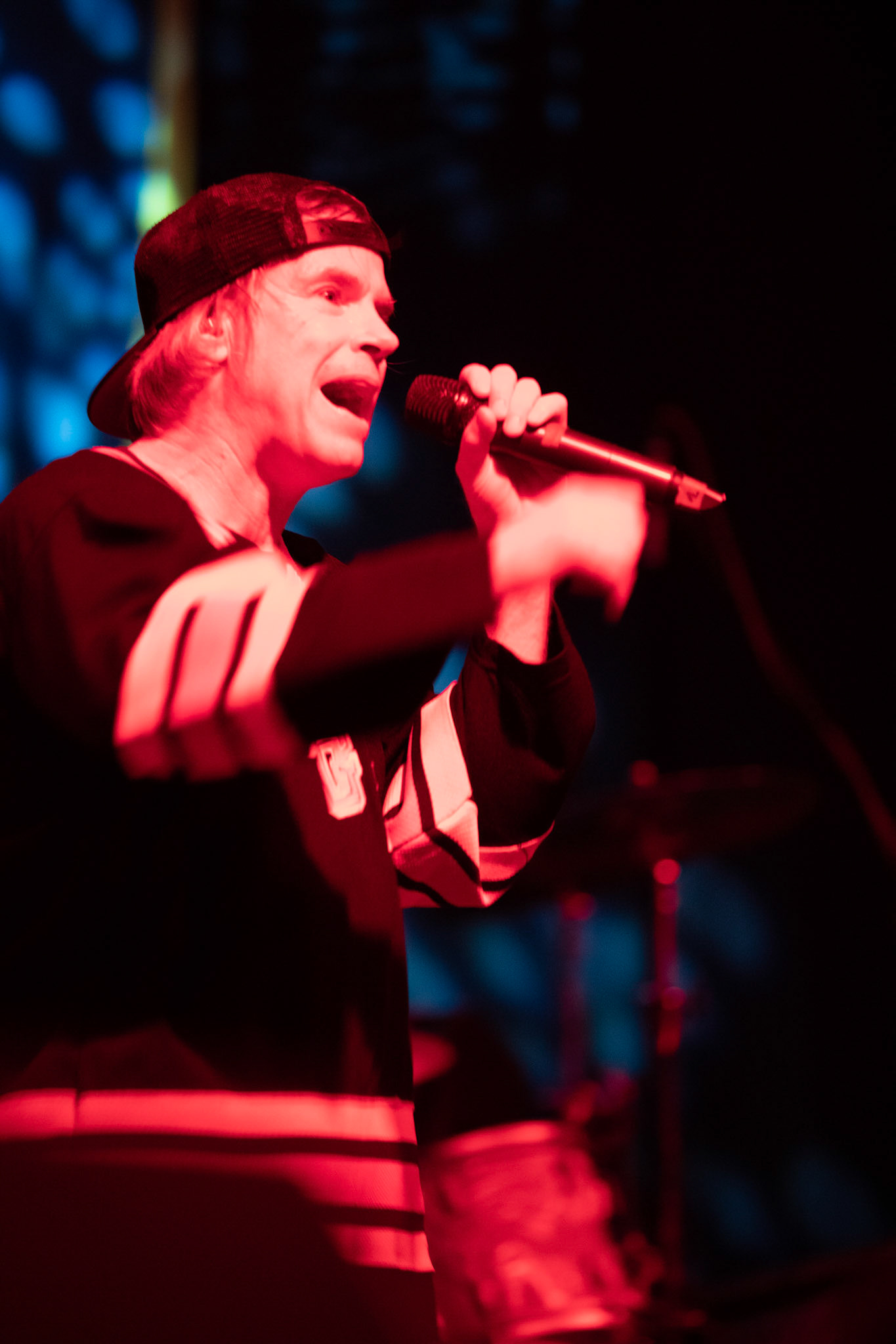 Dog Eat Dog - USA - hardcore, punkrock, rap, metal, hip hop,reggae, soul, funk,
Dave Neabore (bass), 
John Connor (vocals), 
Brandon Finley (drums) 
Roger Hämmerli (guitar)
Bozez (sax & beer)
koncert w Warszawskiej Progresji w ramach trasy 25 lat All Boro Kings zespołu Dog Eat Dog.
fot. Andrzej Wasilkiewicz/Reporter