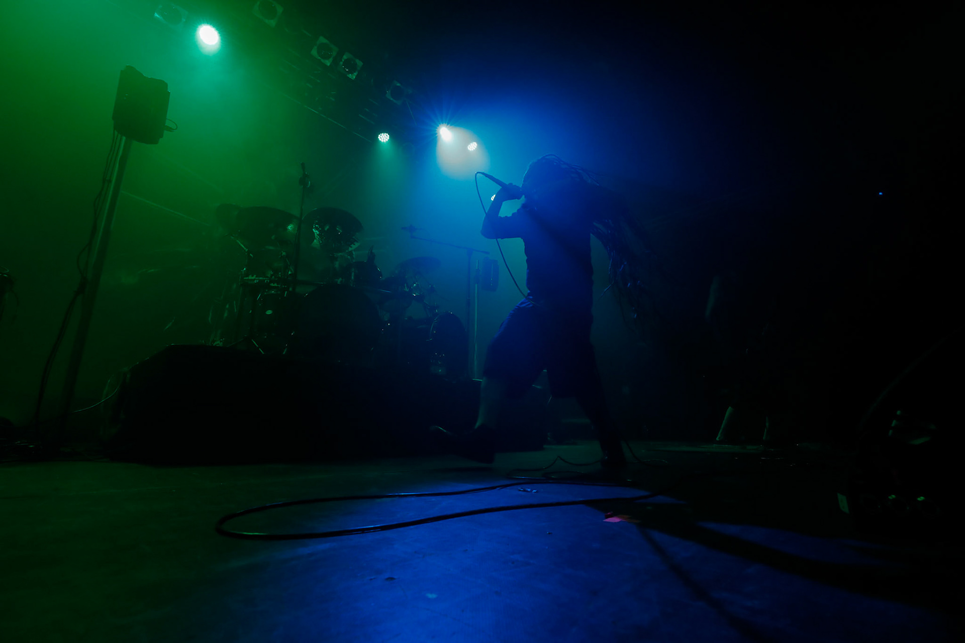 30.11.2018 Knock Out Tour 2018 - Warszawa Progresja - DECAPITATED - techniczny death metal, groove metal,

Wacław „Vogg” Kiełtyka gitara,
Rafał "Rasta" Piotrowski wokal, 
Michał "Młody" Łysejko perkusja,
Hubert Więcek gitara basowa, fot. Andrzej Wasilkiewicz/Reporter