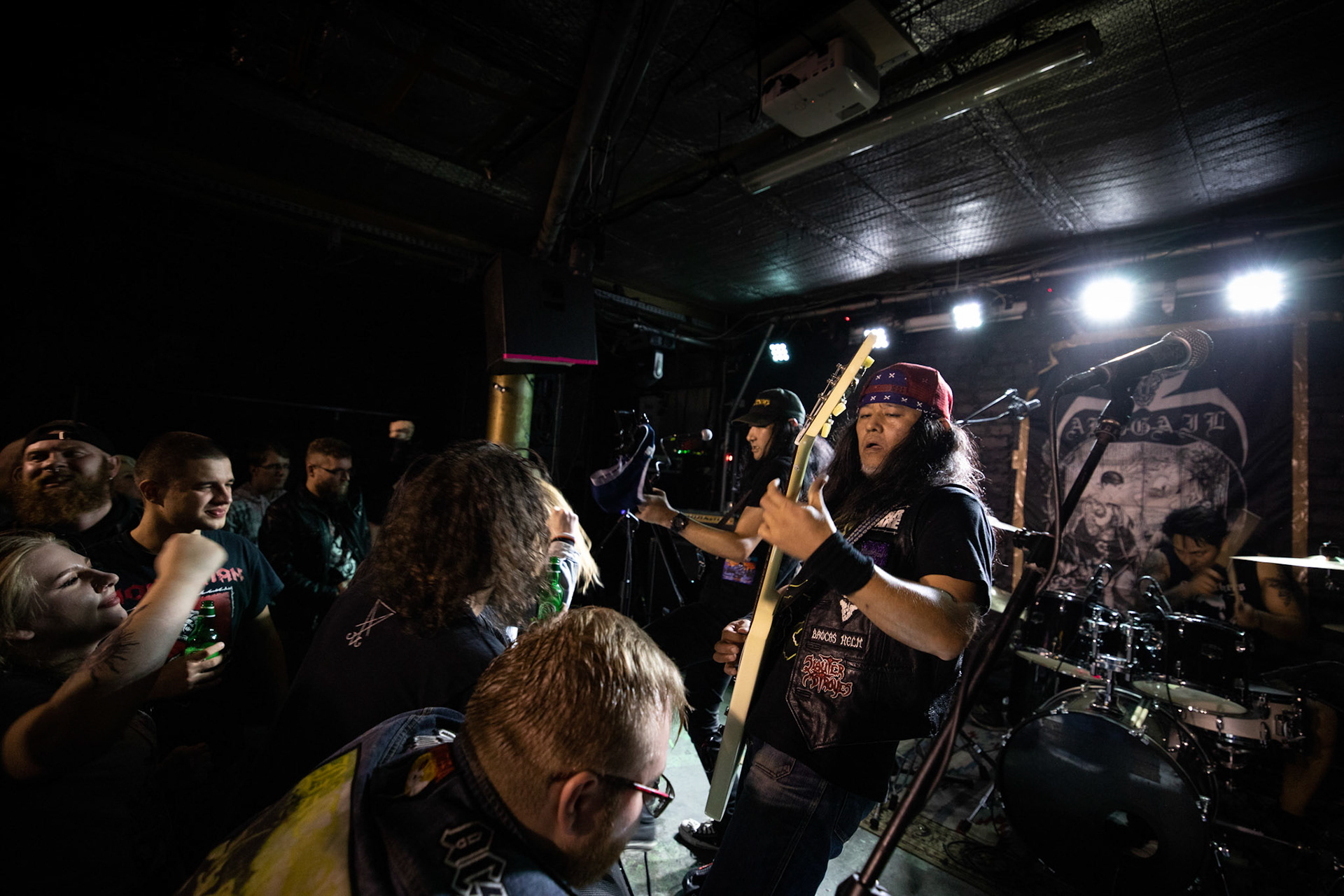 Abigail - Japan, Tokyo, Black/Thrash Metal, War, Death, koncert Hydrozagadka Warszawa,