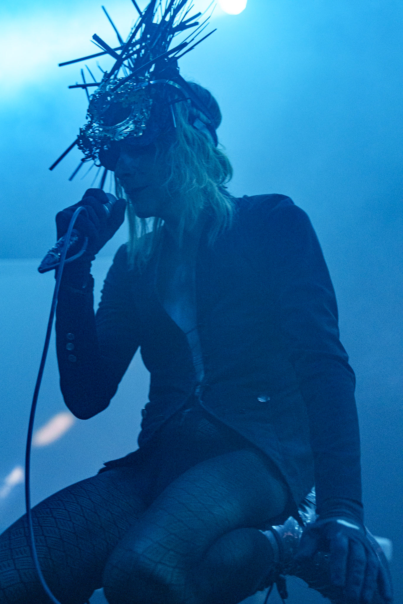 22.10.2021 Chris Corner - jako IAMX, klub Progresja, Warszawa. fot. Andrzej Wasilkiewicz/Reporter