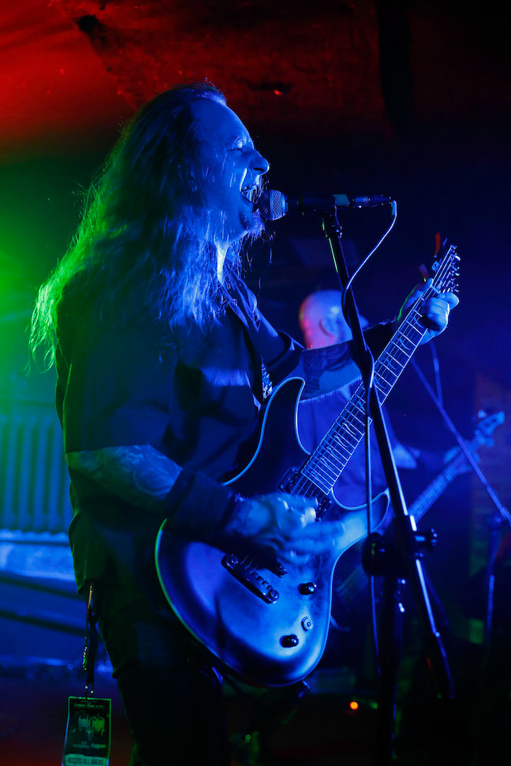 Christ Agony Legacy tour 2017 Warszawa  VooDoo klub Cezary Cezar Augustynowicz