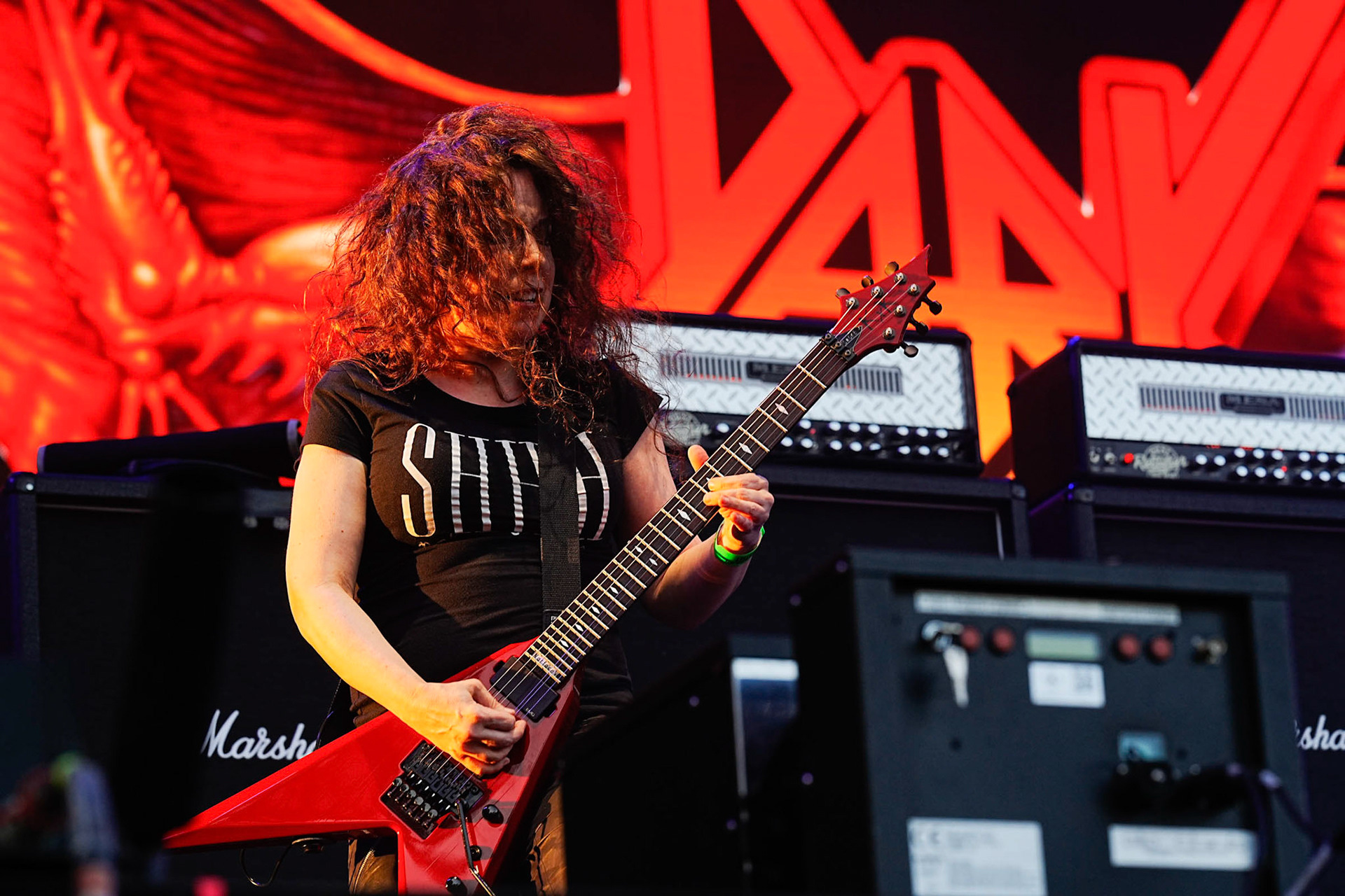 10.06.2023 Dark Angel trzeci dzien festiwaluMystic Festival 2023, Stocznia Gdanska fot. Andrzej Wasilkiewicz/Reporter