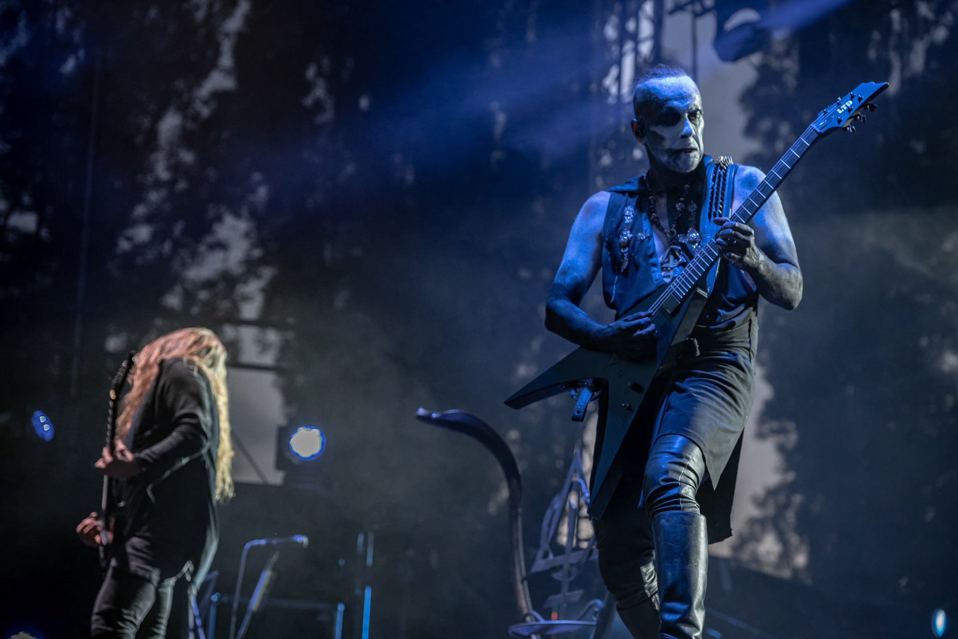 2024.07.21 BEHEMOTH, black metal - Warszawa Letnia Scena Progresji, Knock Out Productions, fot. Andrzej Wasilkiewicz/kaziq.com