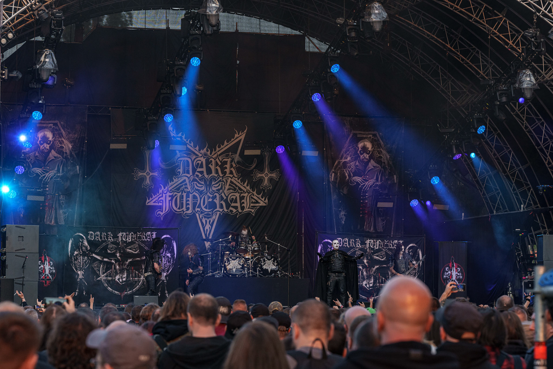 8.06.2024 DARK FUNERAL -  Mystic Festival 2024 Gdansk. Dzień trzeci. fot. Andrzej Wasilkiewicz/Reporter