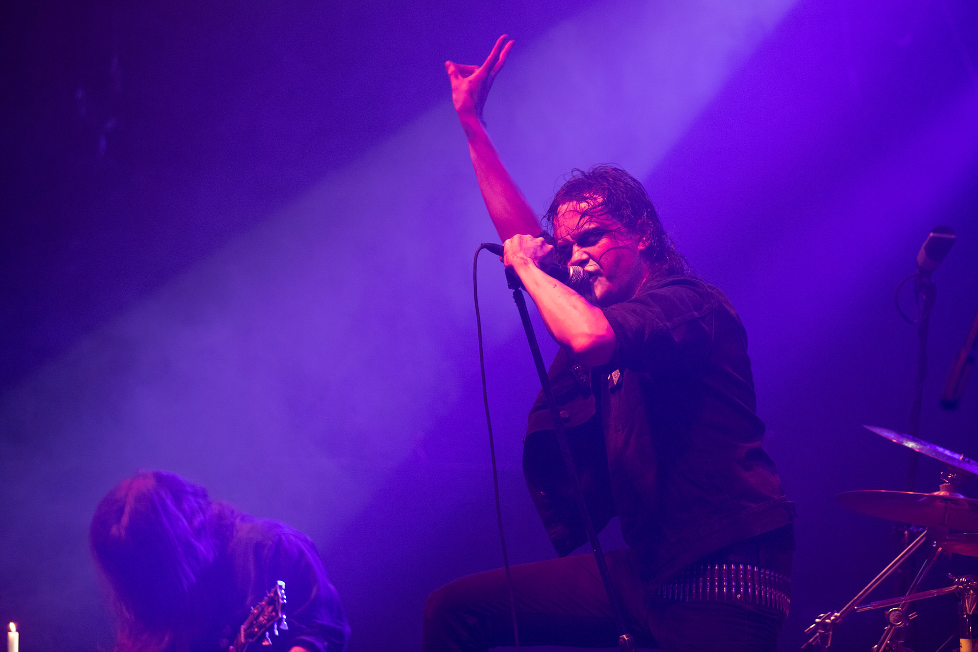 IN TWILIGHT’S EMBRACE - Polska - death metal, black metal,
koncert w Warszawskiej Progresji w ramach trasy Ecclesia Diabolica Baltica.
fot. Andrzej Wasilkiewicz/Reporter