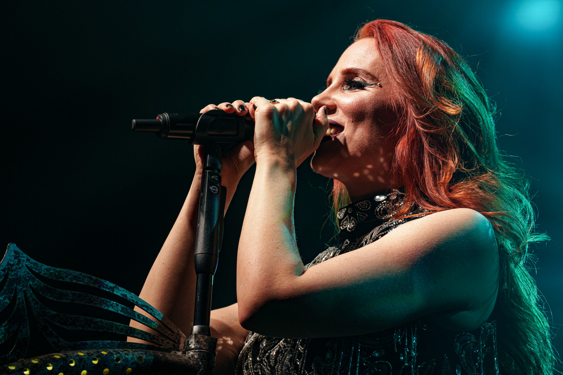 25.03.2023 EPICA - symfoniczny metal, metal progresywny. Klub Progresja, Warszawa, Knock Out Productions. fot. Andrzej Wasilkiewicz/Reporter