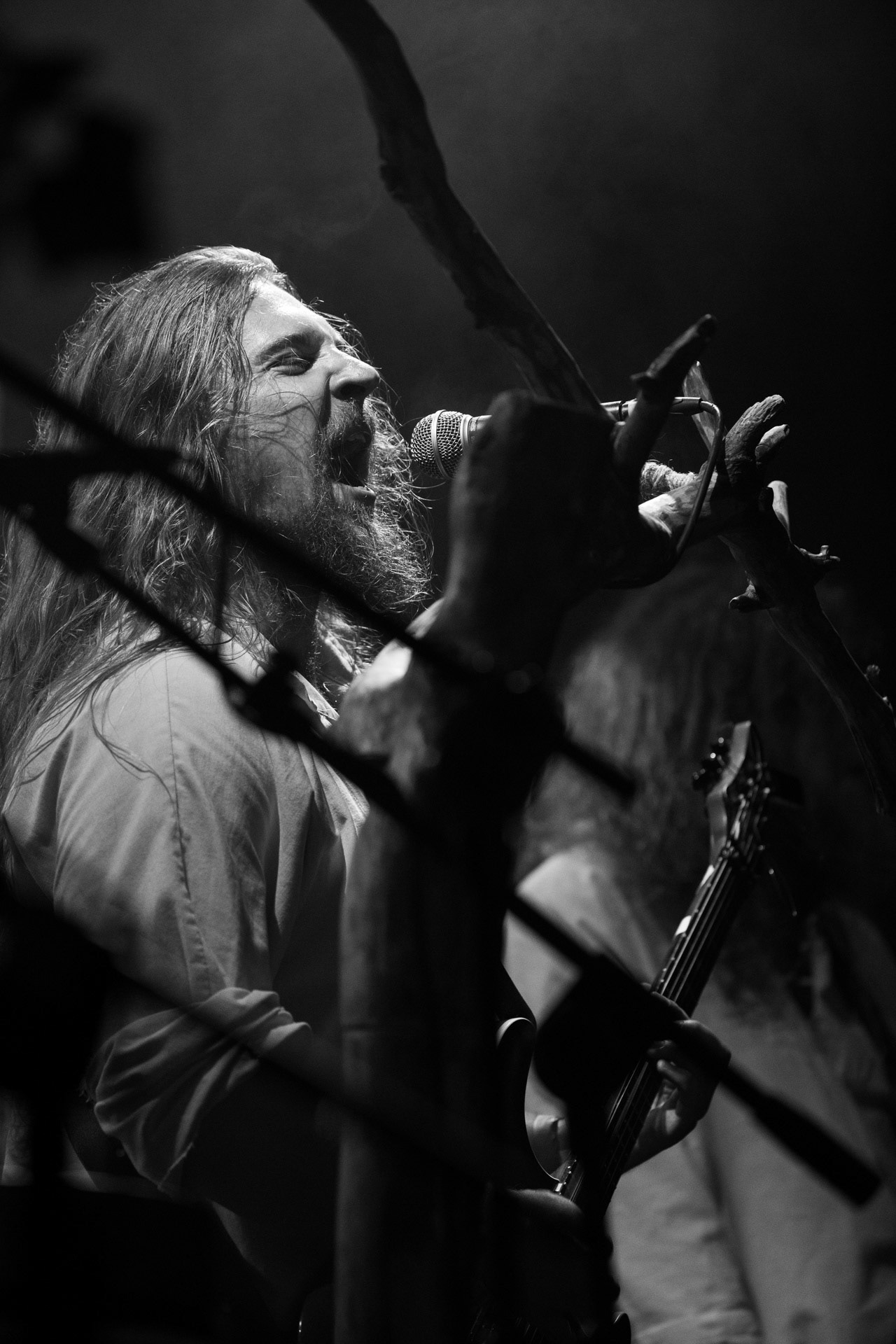 28.08.2021 Varmia - koncert, Warszawa klub REJS,Lato w Plenerze, Winiary Bookings,Lasota wokal, gitara,Cwiara wokal, bas,Emil perkusja,Piotr instrumenty perkusyjne, rog kozla, drewniana tuba, wokal, krivula i tagelharpa,Fot. Andrzej Wasilkiewicz/Reporter