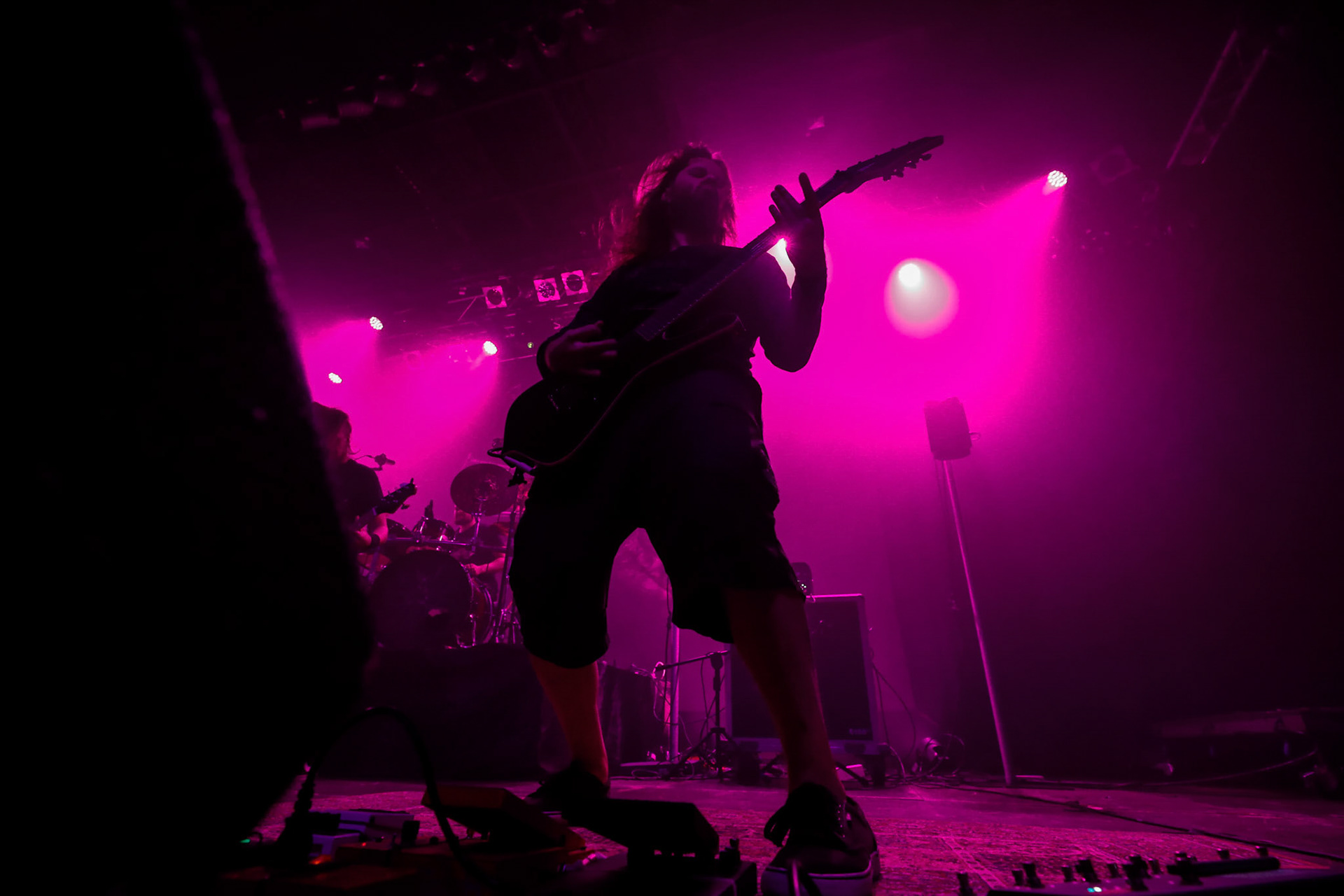 30.11.2018 Knock Out Tour 2018 - Warszawa Progresja - DECAPITATED - techniczny death metal, groove metal,

Wacław „Vogg” Kiełtyka gitara,
Rafał "Rasta" Piotrowski wokal, 
Michał "Młody" Łysejko perkusja,
Hubert Więcek gitara basowa, fot. Andrzej Wasilkiewicz/Reporter