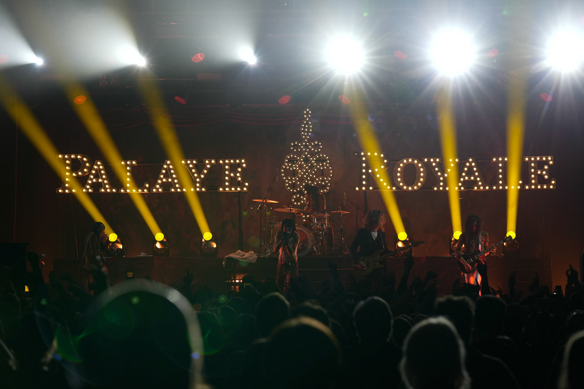 22.01.23 PALAYE ROYALE (Kanada / Sumerian Records) - fashion rock, alternative, glam rock, garage rock - w warszawskiej hali EXPO XXI. Winiary Bookings. Fot. Andrzej Wasilkiewicz/Reporter