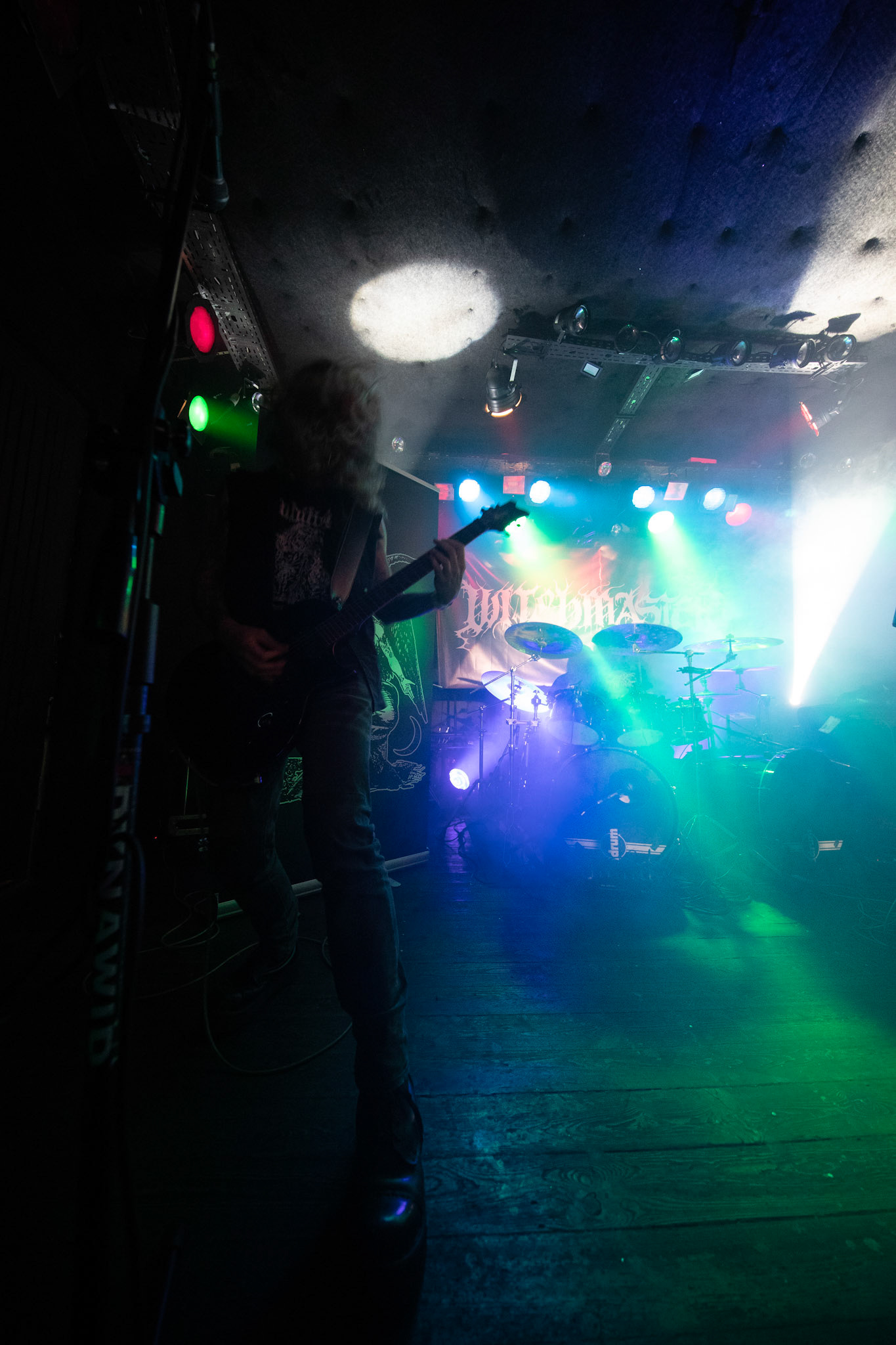 14.01.2019r. Witchmaster,  trasa XX years of Violence & Blasphemy klub VooDoo  Warszawa.  fot. Andrzej Wasilkiewicz/Reporter