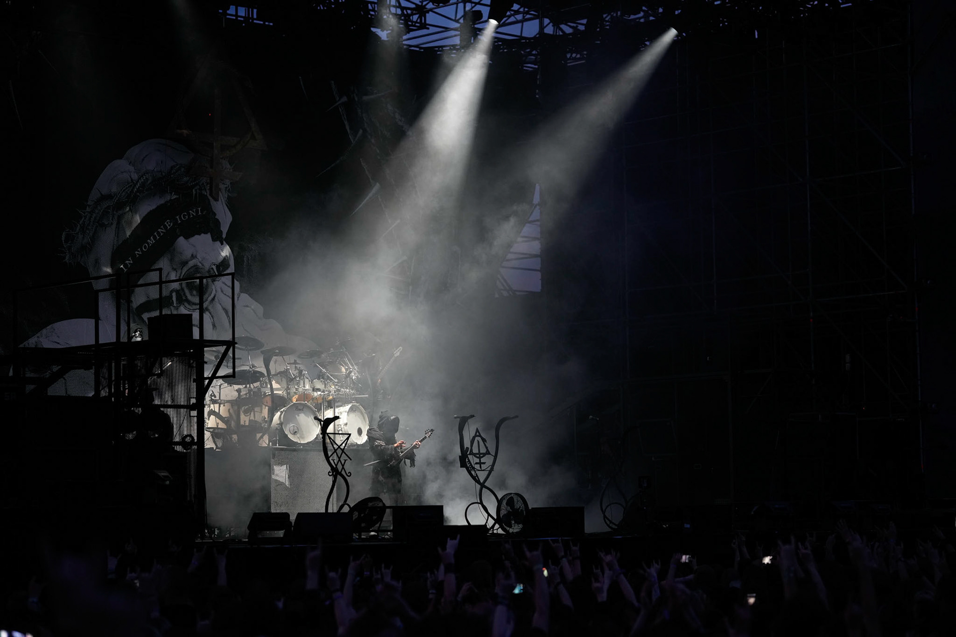 7.06.2023 Behemoth dzien pierwszy festiwaluMystic Festival 2023, Stocznia Gdanska fot. Andrzej Wasilkiewicz/Reporter