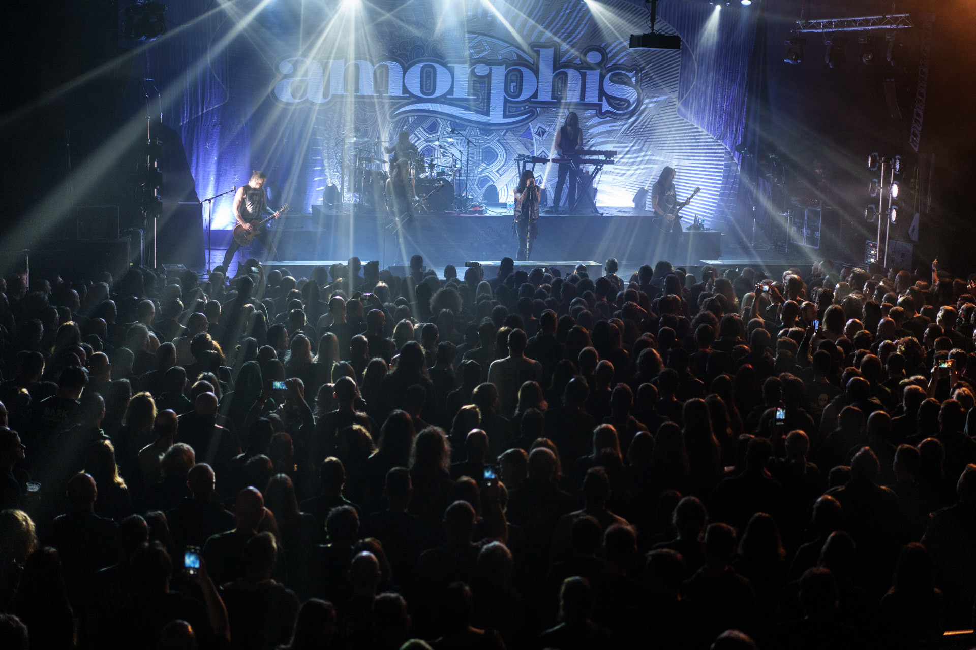 5.12.2022 Amorphis - melodic death metal, folk metal - koncert Warszawa.Knock Out Productions,Klub Progresja, Fot. Andrzej Wasilkiewicz/Reporter