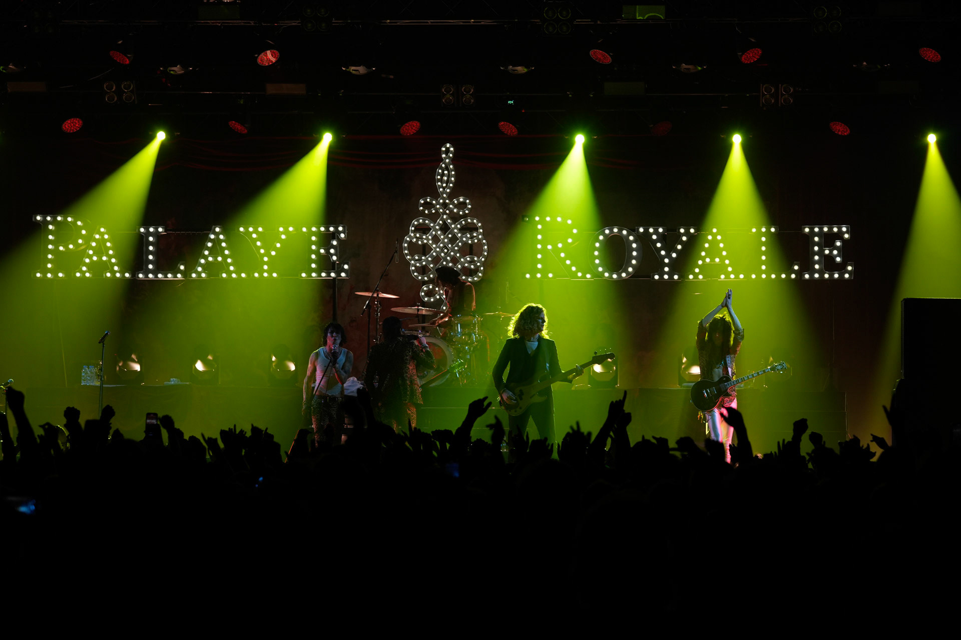 22.01.23 PALAYE ROYALE (Kanada / Sumerian Records) - fashion rock, alternative, glam rock, garage rock - w warszawskiej hali EXPO XXI. Winiary Bookings. Fot. Andrzej Wasilkiewicz/Reporter