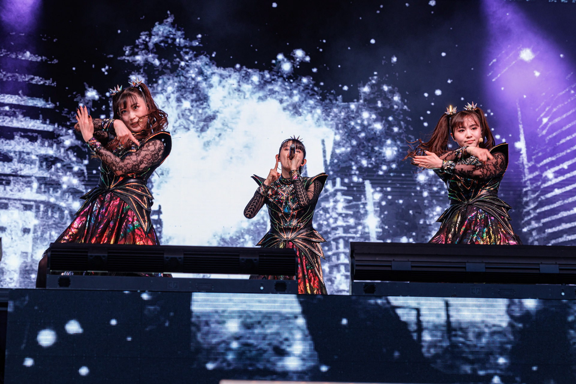 2024.06.18 BABYMETAL - japonski kawaii metal, koncert Warszawa letnia scena Progresji. Fot. Andrzej Wasilkiewicz/Reporter
