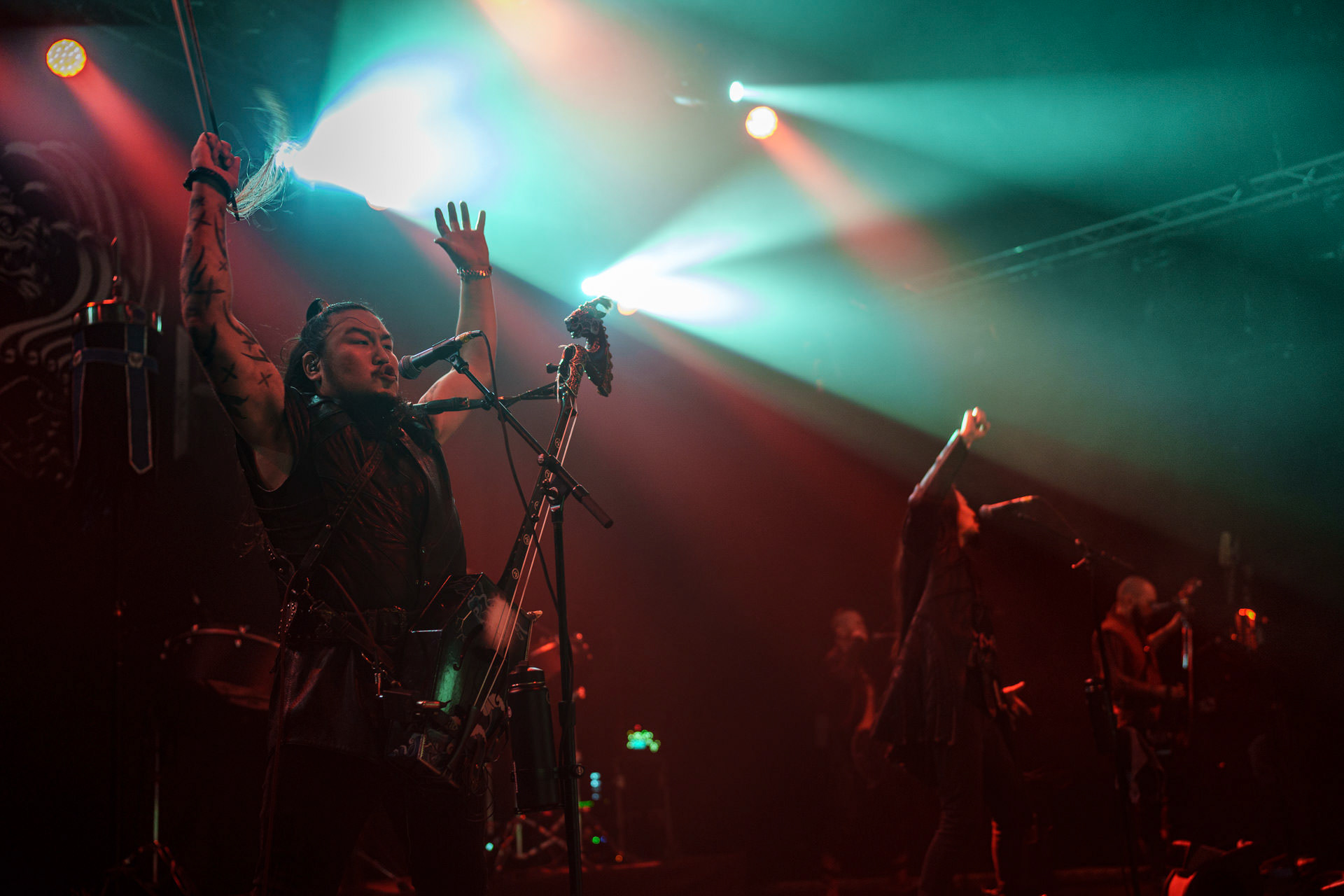 5.11.2022 The HU - koncert mongolskiej folk-metlowej grupy w warszawskiej Progresji.Produkcja Knock Out Productions,fot. Andrzej Wasilkiewicz/Reporter