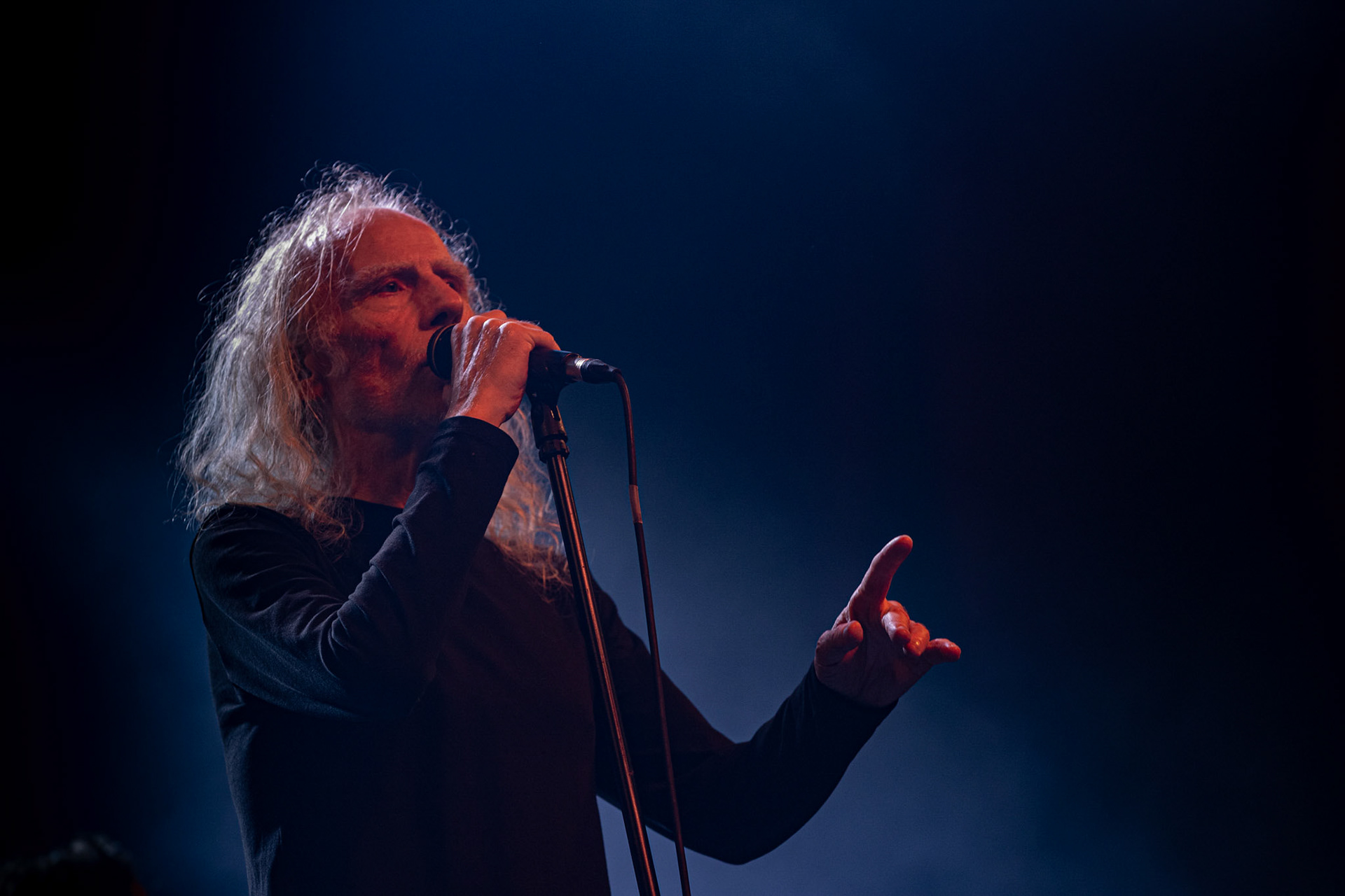 12.09.2021 - KAT i Roman Kostrzewski - koncert "Do zobaczenia w piekle" Wroclaw, Centrum Koncertowe A2.  Roman Kostrzewski - wokal,fot. Andrzej kaziq Wasilkiewicz