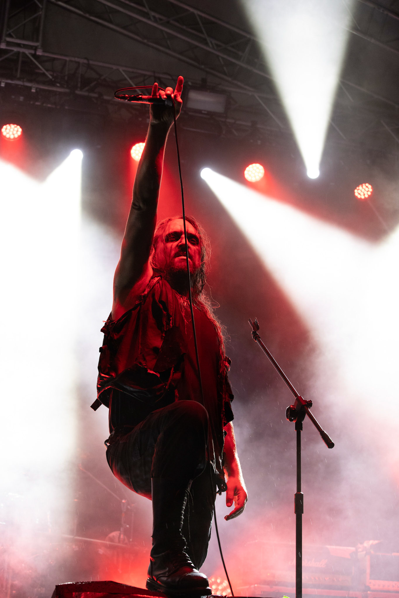 Marduk, koncert w ramach Blitzkrieg MMXX warszawska Progresja, black metal, Szwecja, Massive Music Rock The Nation America.fot. Andrzej kaziq Wasilkiewicz/Reporter