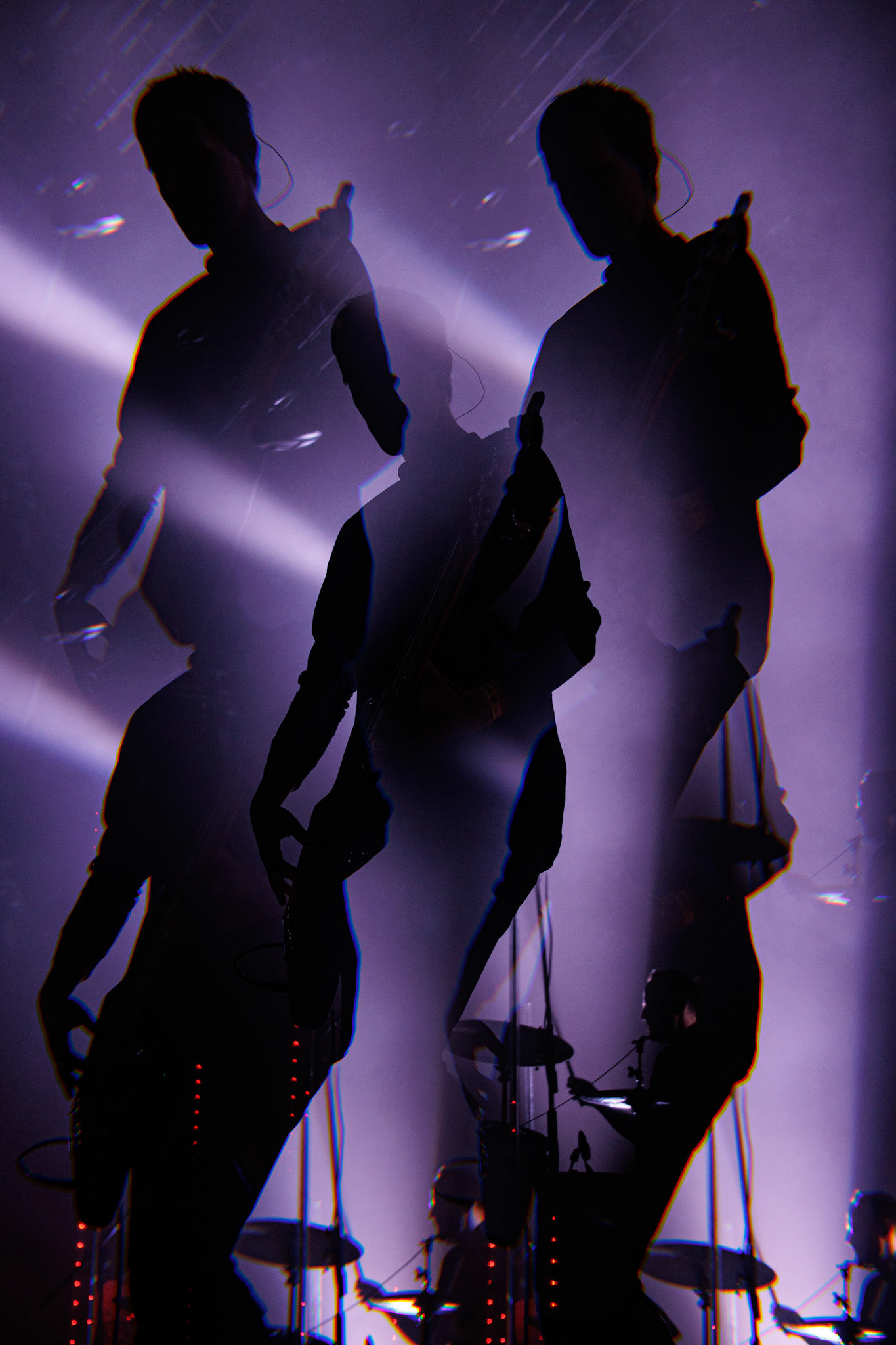 27.11.2021 TIDES FROM NEBULA koncert, Warszawa klub Progresja,Knock Out Productions, Mystic Production,Post-rock, muzyka alternatywna, progresywny rock.n/z Maciej Karbowski – gitara, instrumenty klawiszowen/z Przemek Weglowski – gitara basowan/z Tomasz Stolowski – perkusjaFot. Andrzej Wasilkiewicz/Reporter