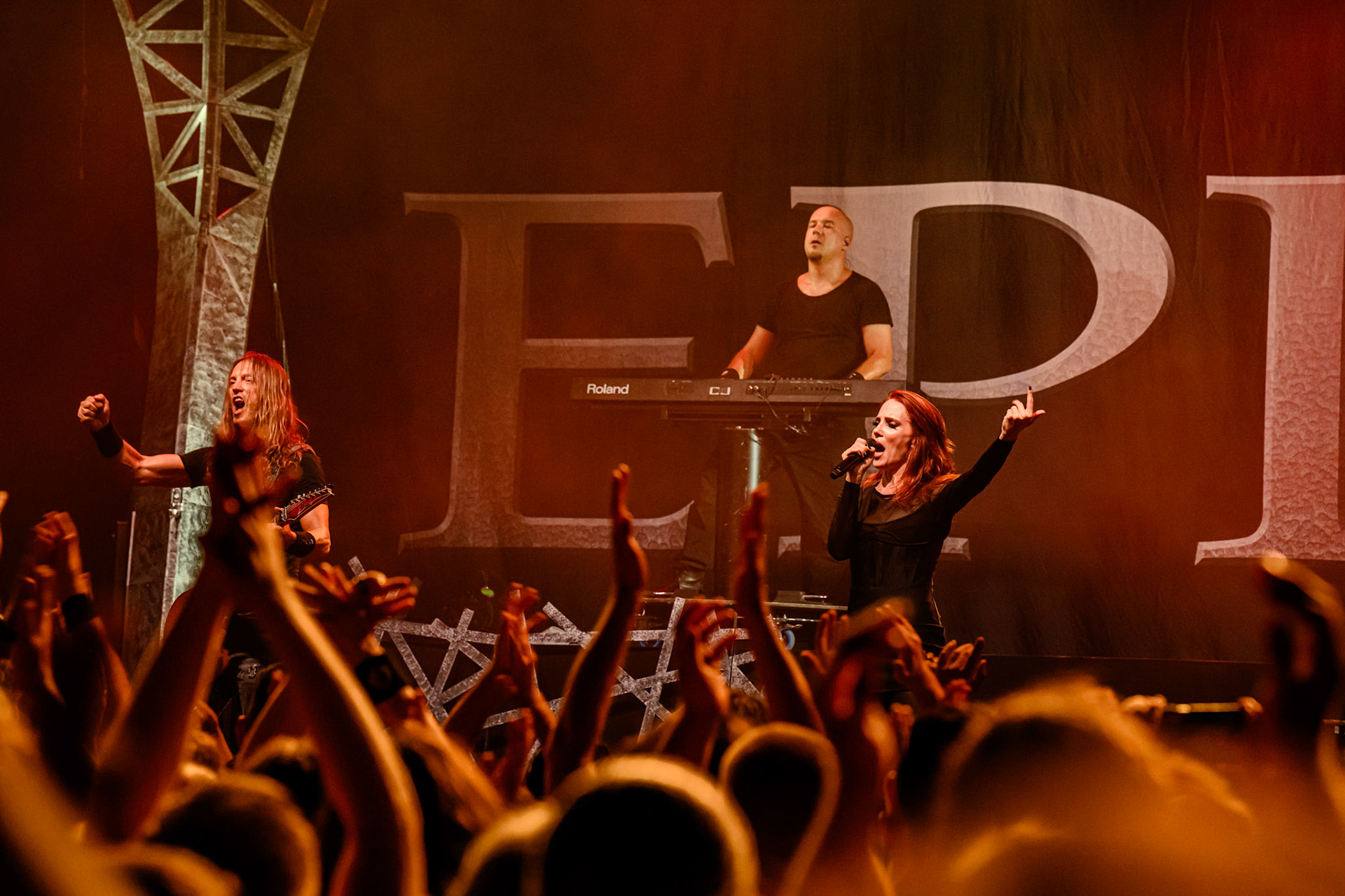 16.08 2024 Epica - Summer Folks. Warszawa Progresja, Knock Out Productions, fot. Andrzej Wasilkiewicz/kaziq.com