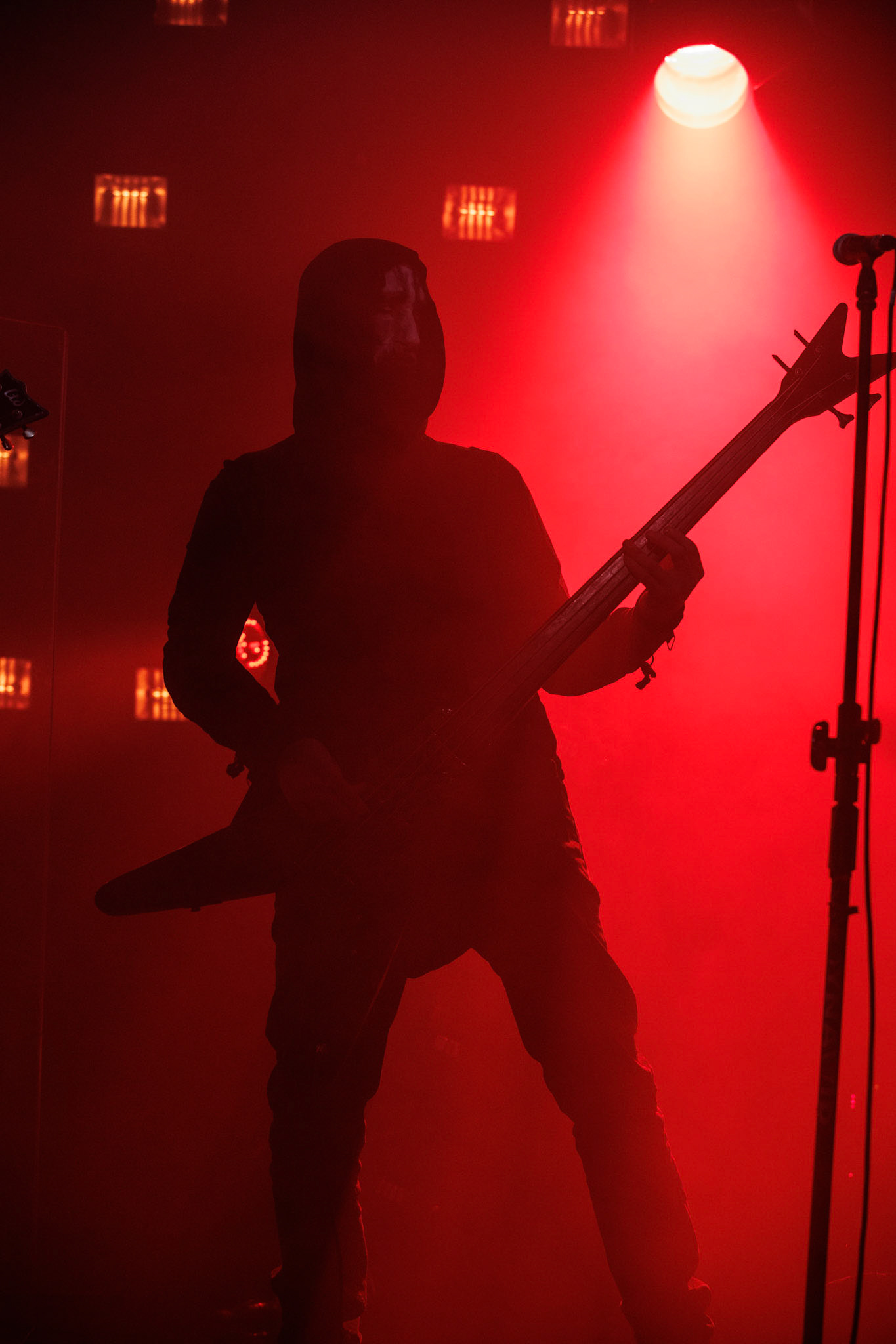 Amalekim blackmetal, pure black metal.Koncert Czwarta Fala MMXXII klub VooDoo Warszawa.Fot. Andrzej Wasilkiewicz/kaziq.com