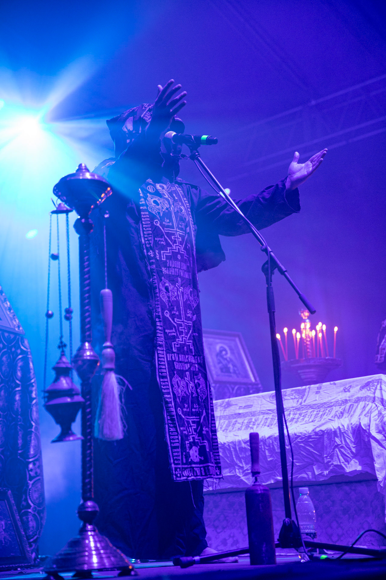 24.09.2021 Batushka - Krzysztof Drabikowski  koncert Warszawa, Progresja. fot. Andrzej Wasilkiewicz/Reporter