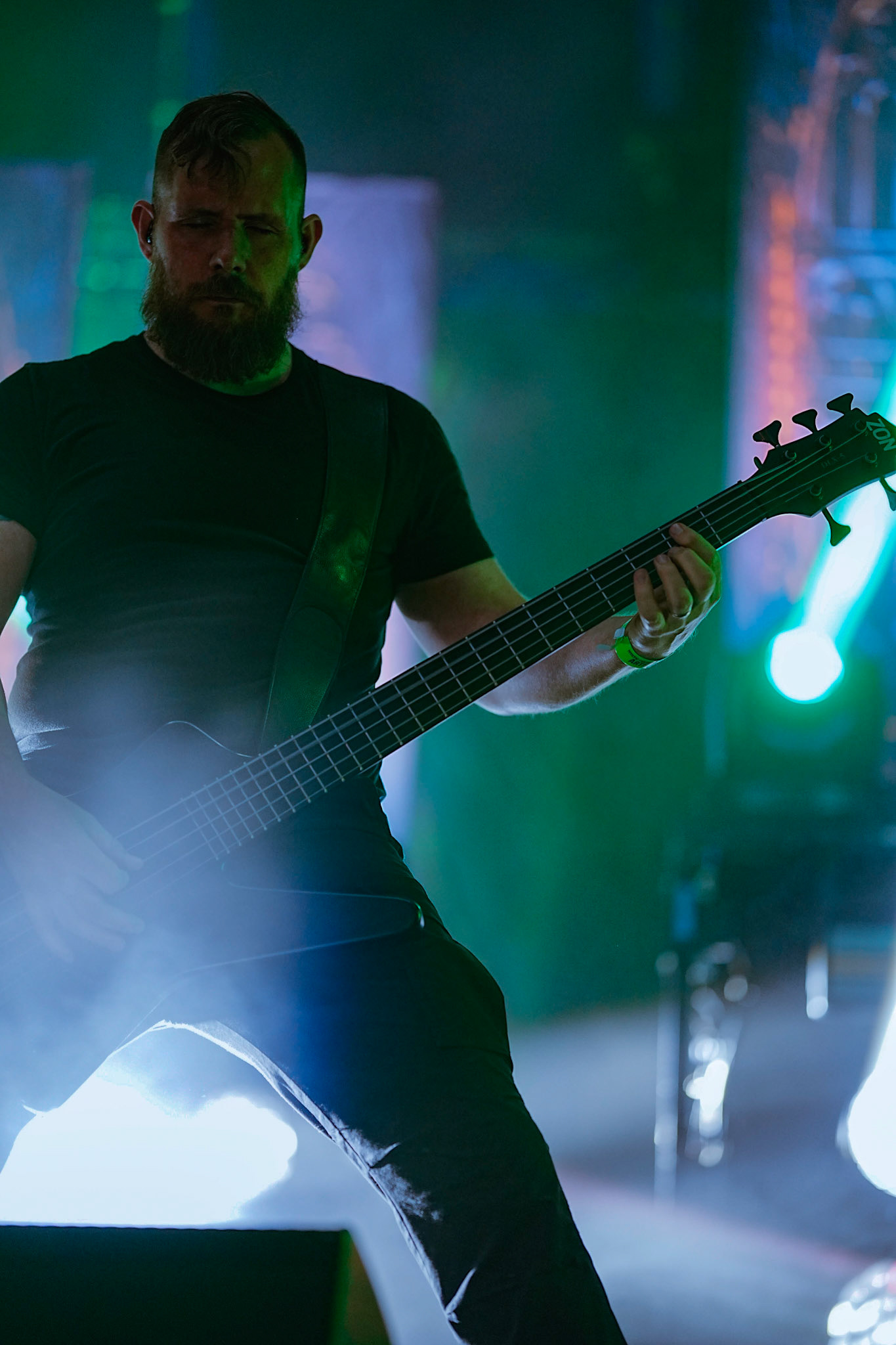 10.06.2023 Meshuggah trzeci dzien festiwaluMystic Festival 2023, Stocznia Gdanska fot. Andrzej Wasilkiewicz/Reporter