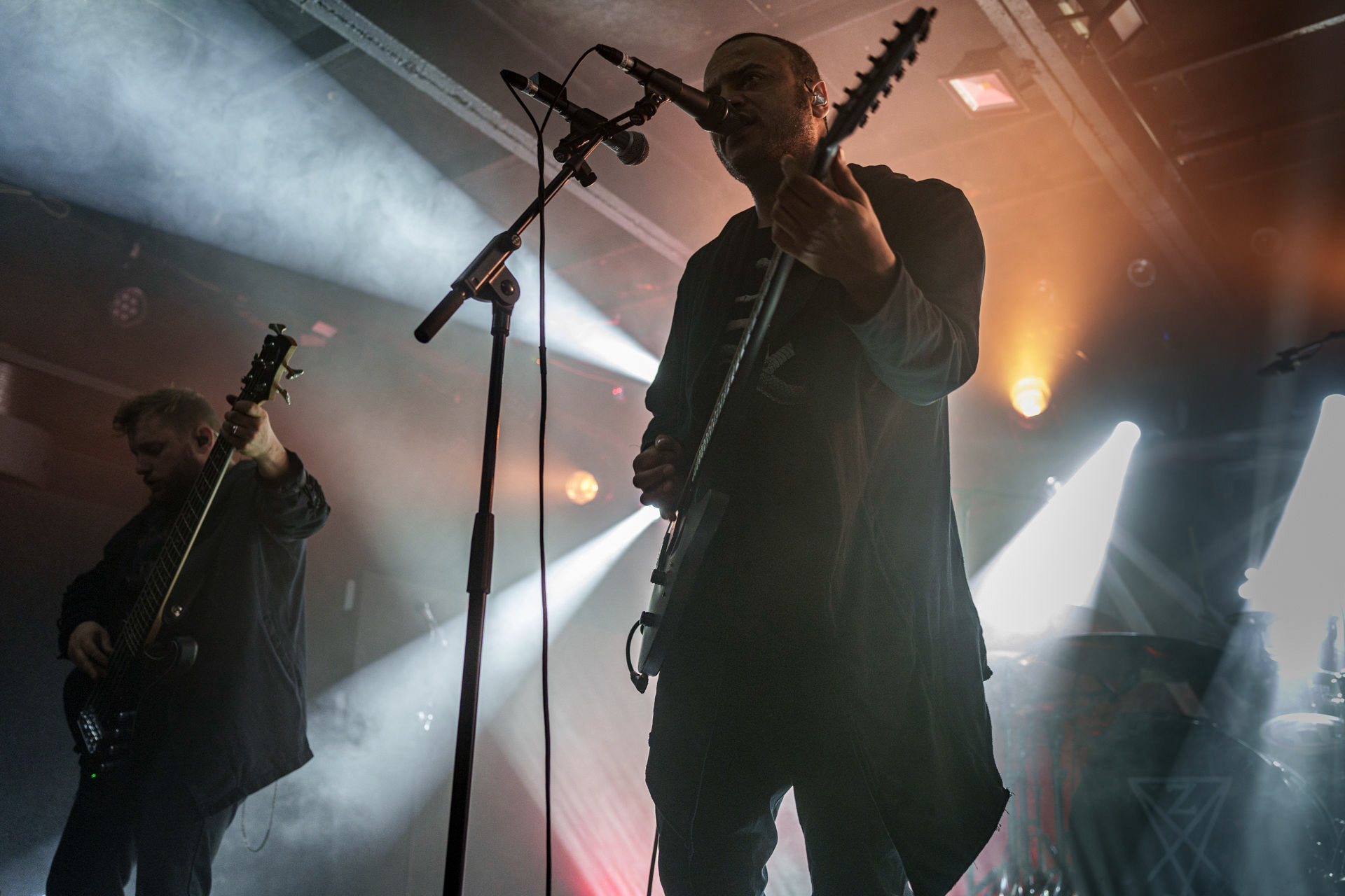 6.12.2022 Zeal &amp; Ardor - Warszawa.Szwajcarski industrial metal, blackgaze, awant-garde, afroamerykanski spirytualizmu z black metalem,n/z Manuel Gagneux - wokal, gitara,n/z Tiziano Volante - gitara,n/z Lukas Kurmann - bass,n/z Marco Von Allmen - perkusja,Knock Out Productions,Klub Proxima,Fot. Andrzej Wasilkiewicz/Reporter