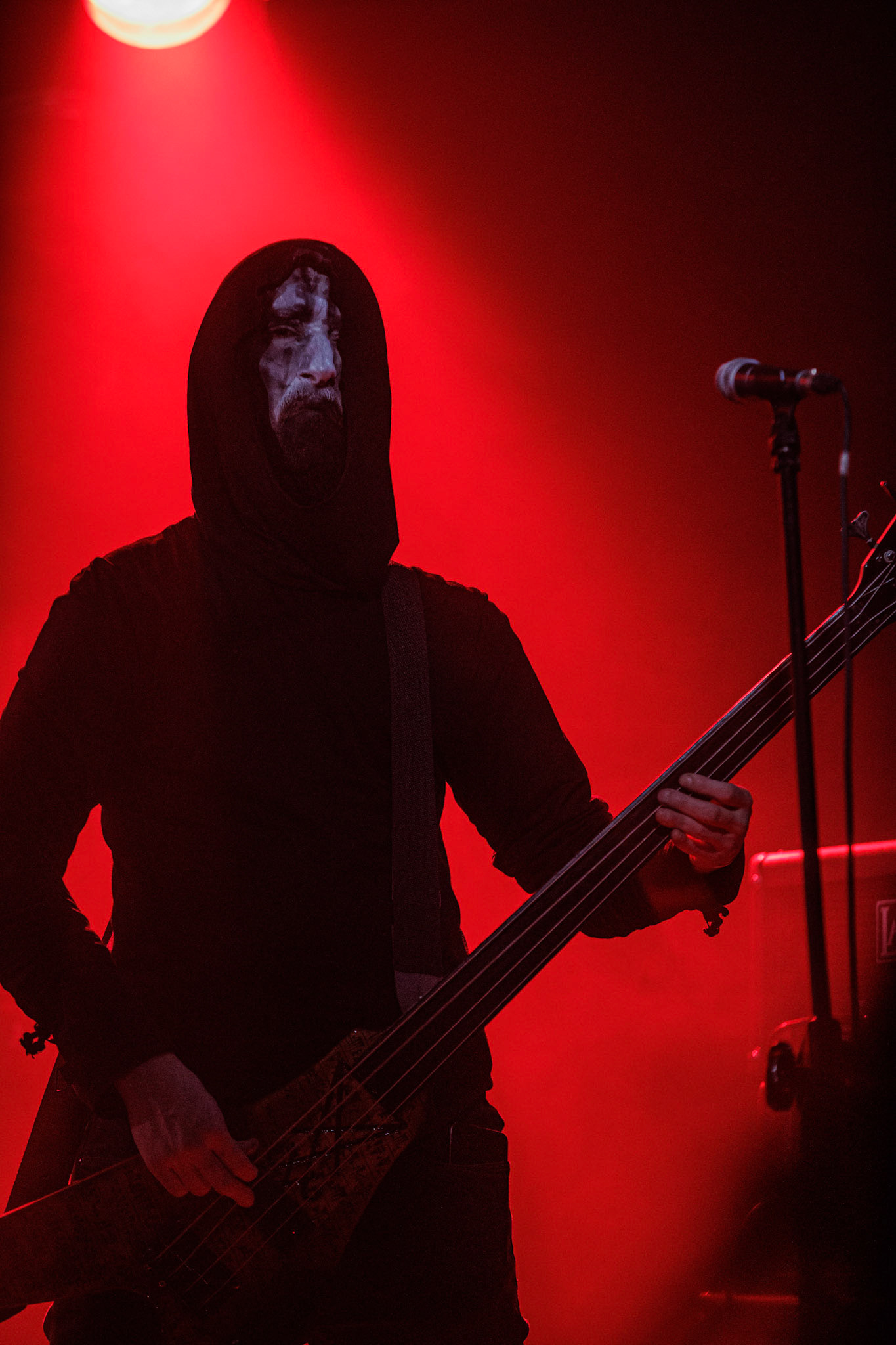 Amalekim blackmetal, pure black metal.Koncert Czwarta Fala MMXXII klub VooDoo Warszawa.Fot. Andrzej Wasilkiewicz/kaziq.com