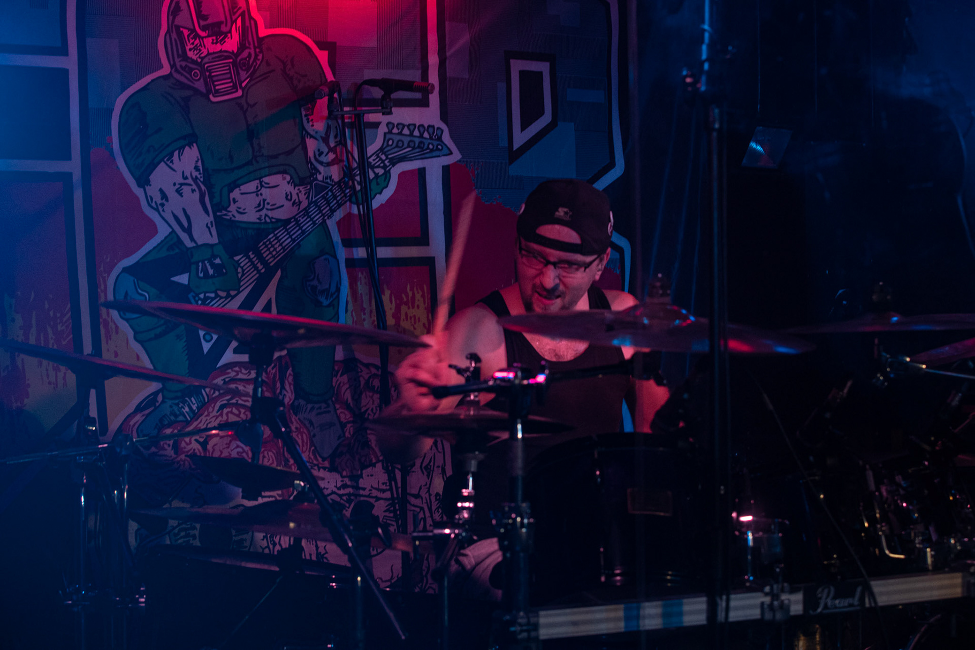 1.02.2020 Blood For Blood Tour part I. koncert zespołu Tester Gier - Crossover Thrash, Punk, Hardcore, Metal, Warszawa klub VooDoo, fot. Andrzej Wasilkiewicz/REPORTER