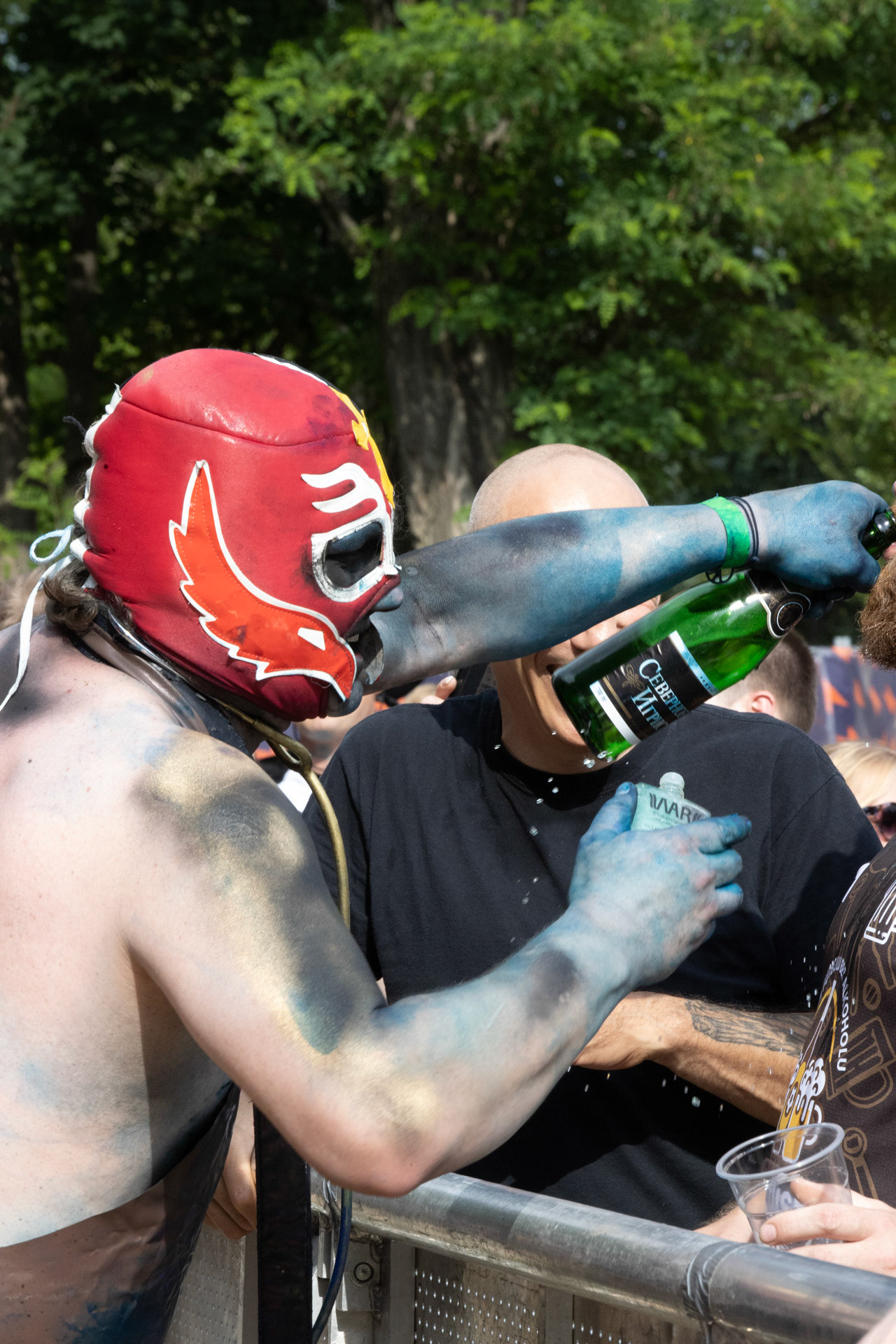 The Novorodkens i Hacrmistrz Gruczol- koncert Zacieralia w warszawskiej Progresji.Gramy Do Woli - Warszawa, Progresja.Fot. Andrzej Wasilkiewicz/Reporter