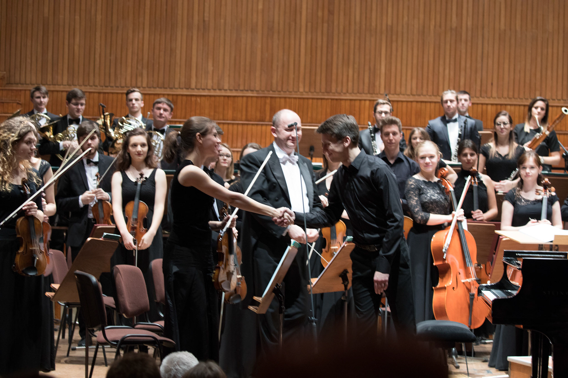 Sergiusz Prokofiew VIII Sonata B-dur op. 84 w wykonaniu Łukasza Chrzęszczyka, Uniwersytet Muzyczny F.Chopina w Warszawie Polska.