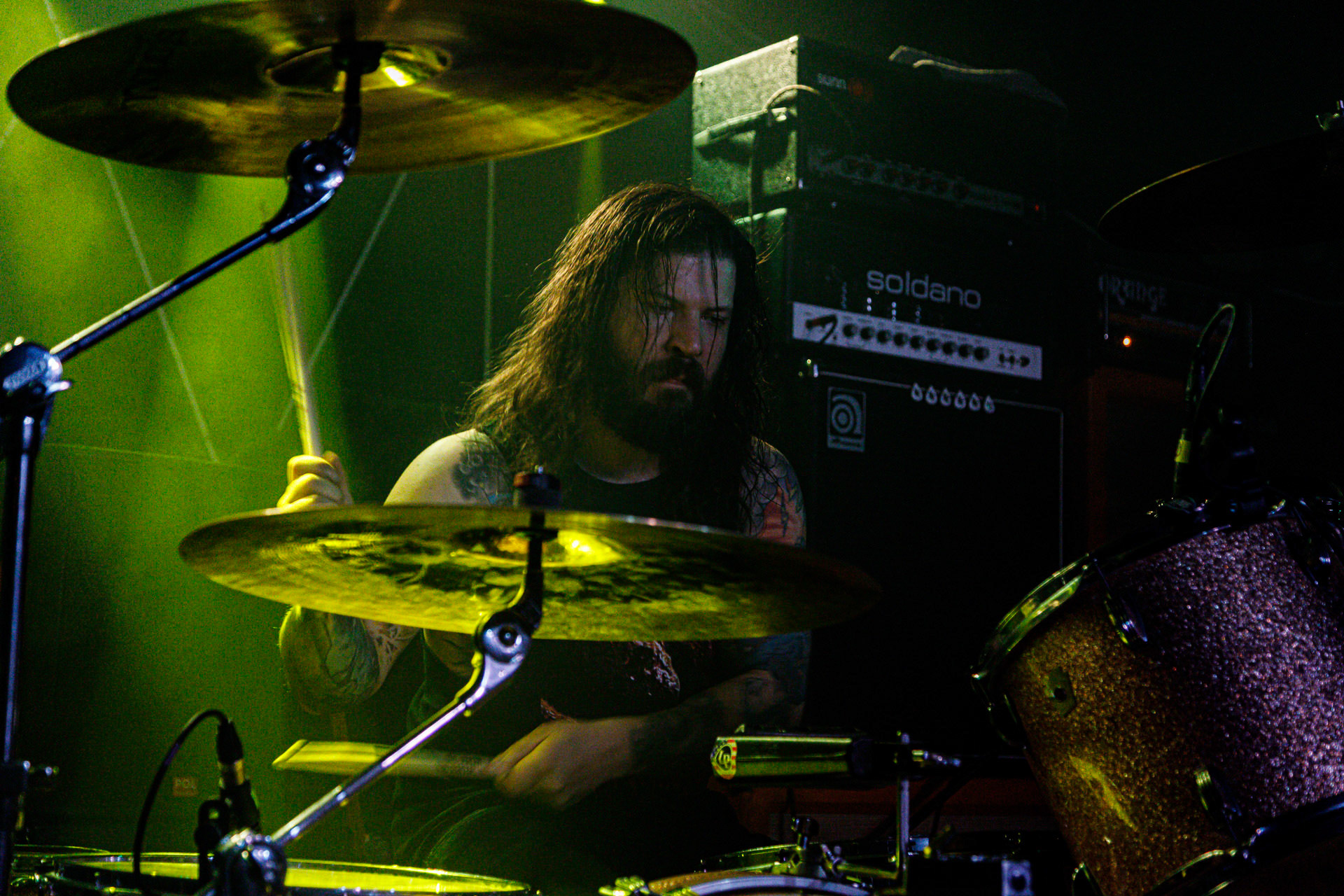 7.07.2022 - FIREBREATHER - Doom metal, sludge, stoner band from Gothenburg, SwedenProdukcja WiniaryBookings. Hydrozagadka.fot. Andrzej Wasilkiewicz/Reporter