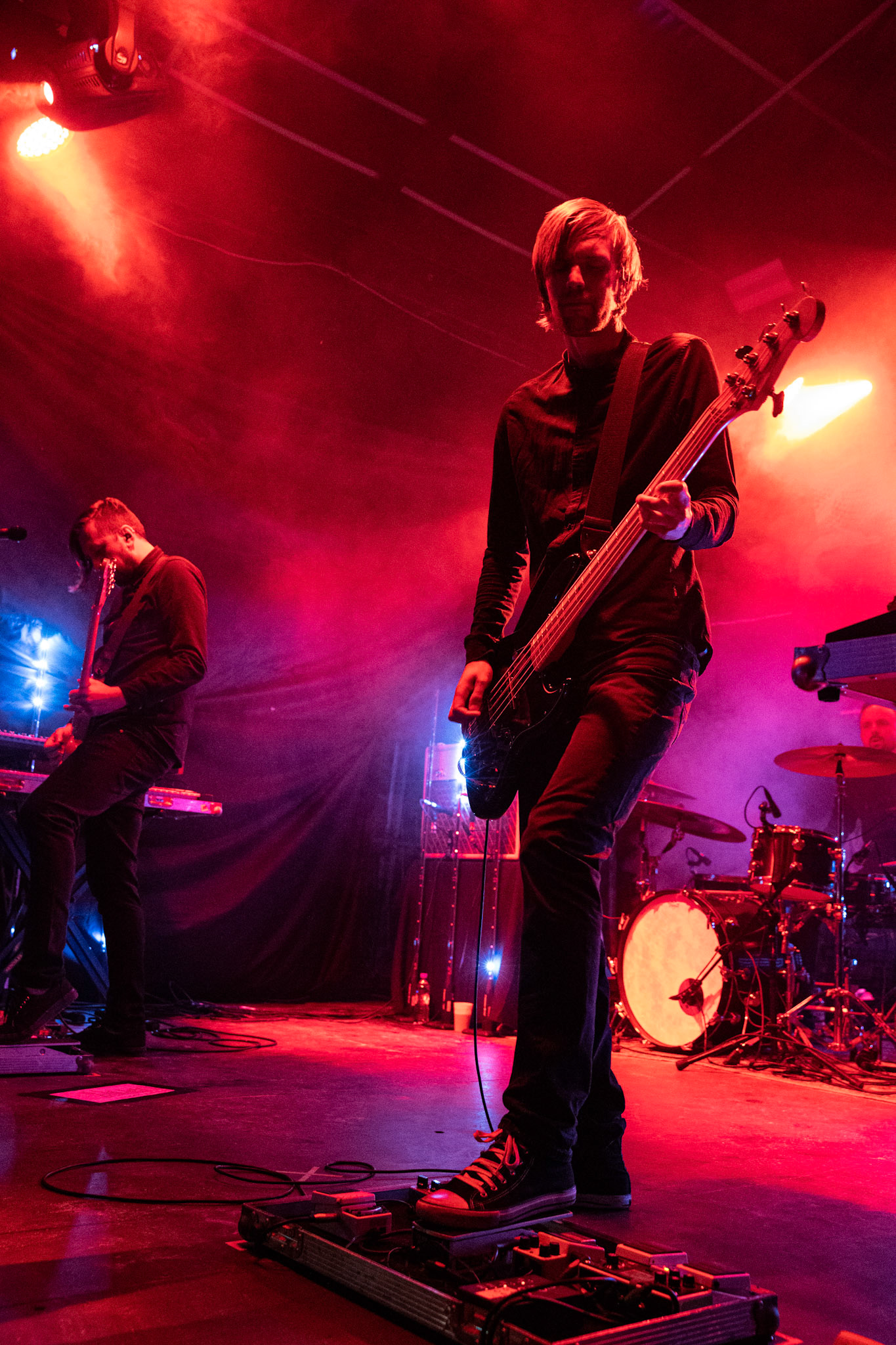 27.08.2021 TIDES FROM NEBULA koncert, Warszawa klub REJS,Lato w Plenerze, Winiary Bookings, Mystic Production,Post-rock, muzyka alternatywna, progresywny rock.n/z Przemek Weglowski – gitara basowaFot. Andrzej Wasilkiewicz/Reporter