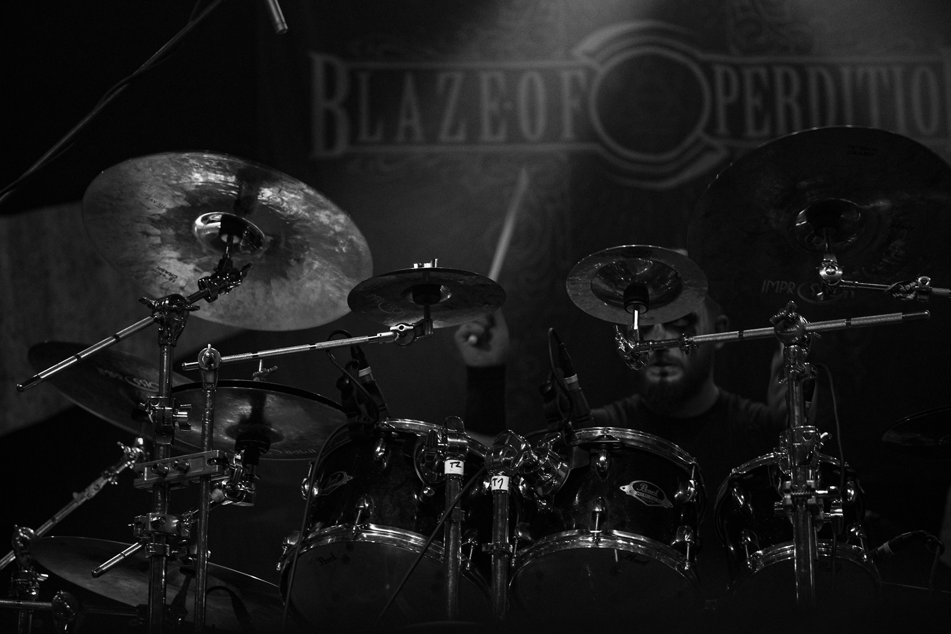 15.12.2019 koncert polskiego zespołu Blaze Of Perdition, Merry Christless 2019, Warszawa Klub Progresja,
black metal,
n/z Piotr "Mścisław" Bajus – gitara basowa, 
n/z Krzysztof "Wizun" Saran – perkusja,
n/z Łukasz "93" Barański – gitara,
n/z Paweł "Sonneillon" Marzec – wokal,
New Aeon Musick, Knock Out Productions
fot. Andrzej Wasilkiewicz/REPORTER