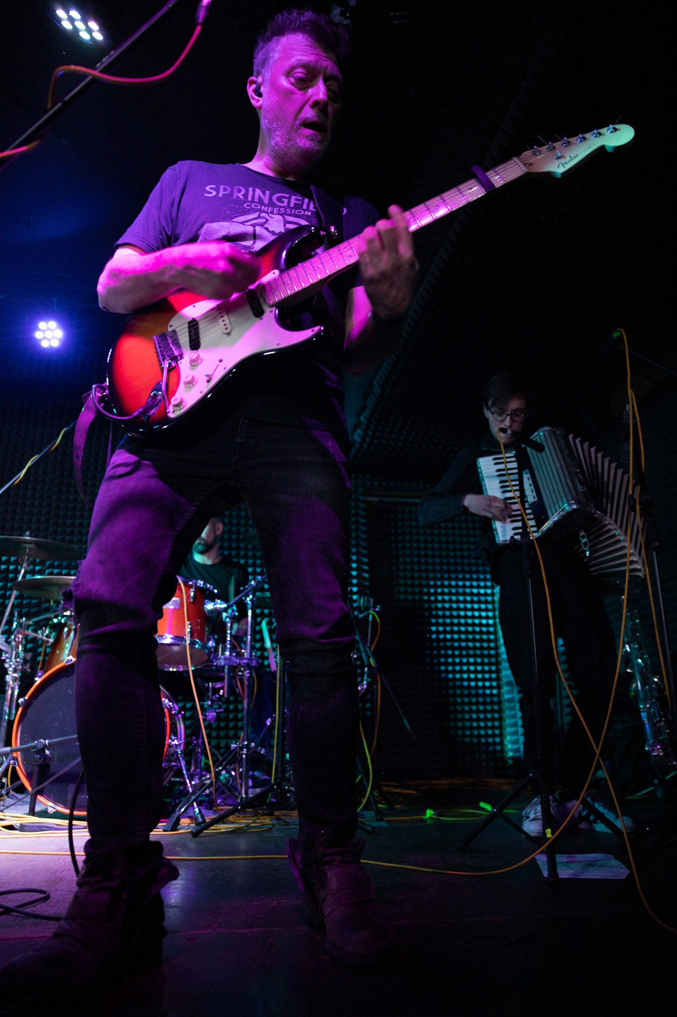 14.02.2020  Dr MISIO koncert w warszawskim Remoncie w ramach trasy Punky Reggae live 2020 N/Z  Gitara: Paweł Derentowicz
 fot. Andrzej Wasilkiewicz/REPORTER