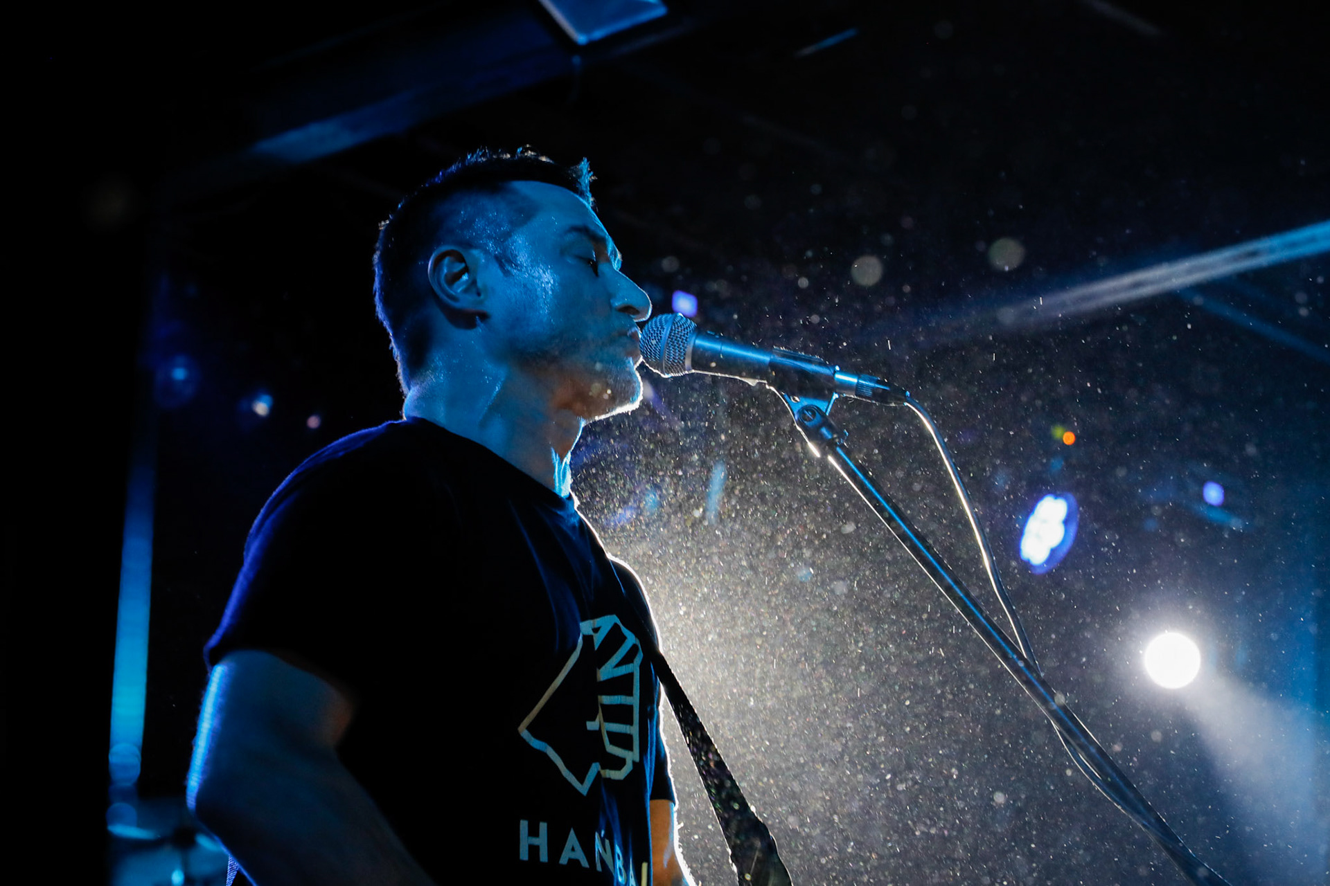 9.12.2017r Dezerter koncert Proxima, Robert Robal Matera gitara, wokal, Krzysztof Grabowski perkusja , Jacek Chrzanowski gitara basowa fot. Andrzej Wasilkiewicz/Reporter