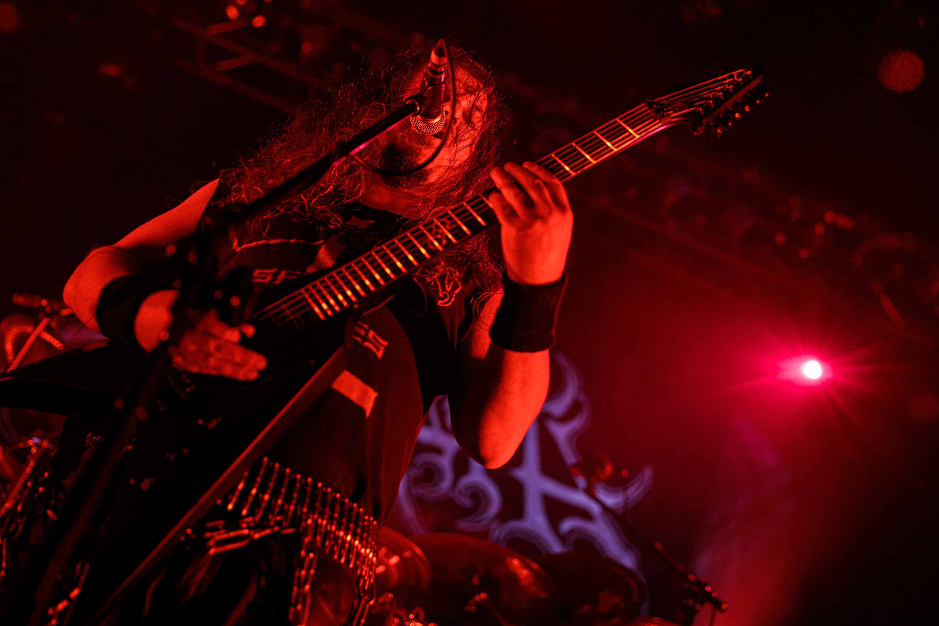 18.02.2022r - Azarath - jako gosc specjalny na warszawskim koncercie Vader w Progresji.n/z Marcin Skullripper – wokal, gitara, n/z Bartlomiej Bart Szudek – gitara, n/z Piotr P. Ostrowski – gitara basowa, n/z Zbigniew Inferno Prominski – perkusja, Left Hand Sounds, Knock Out Productions, Massive Music,fot. Andrzej Wasilkiewicz/Reporter