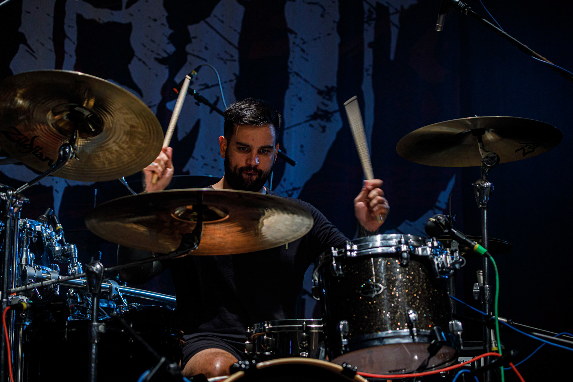 9.07.2022 Get The Shot Frozen Sun Fest 2022, Warszawa, klub Progresja, kanadyjski hardcore z Quebec, wscieklosc i gniew wobec tego co dostaja od zycia.Jean-Philippe Lagace - wokal,Tom Chiasson - gitara,Guy-Pierre Genest - gitara,Dan Fisher Roberge - bass,David St. Pierre - perkusja,fot. Andrzej Wasilkiewicz/Reporter