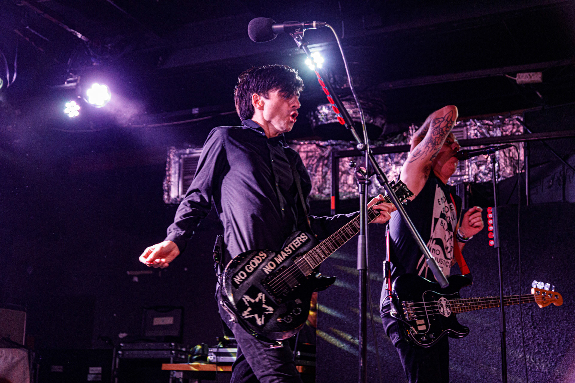 19.07.2022 ANTI-FLAG Amerykanska legenda punk-rocka na warszawskim koncercie w klubie Proxima.Produkcja WiniaryBookings. fot. Andrzej Wasilkiewicz/Reporter