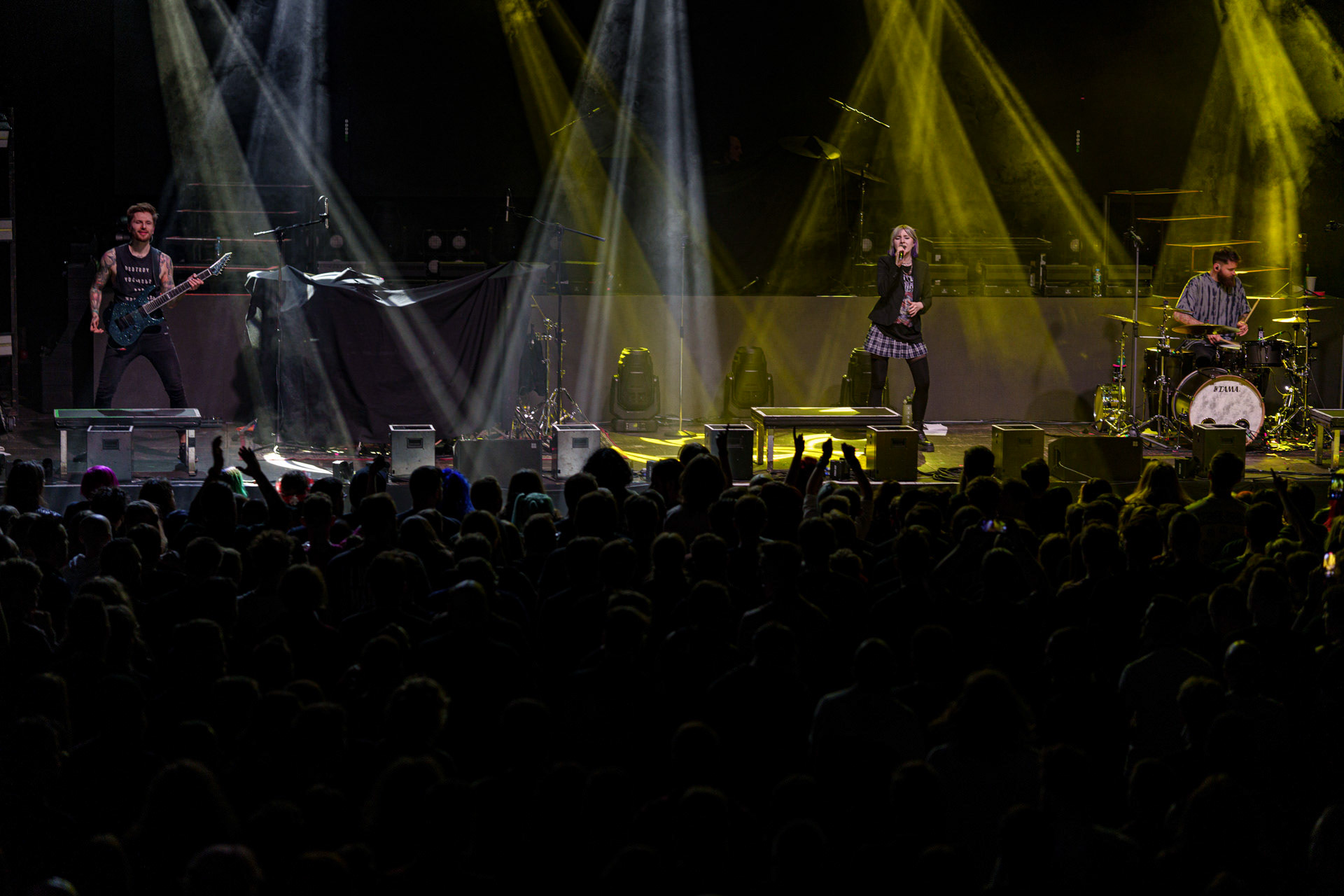 18.03.2023 - FUTURE PALACE - post-hardcore, metalcore, w warszawskiej Progresji.Knock Out Productions. Fot. Andrzej Wasilkiewicz/Reporter