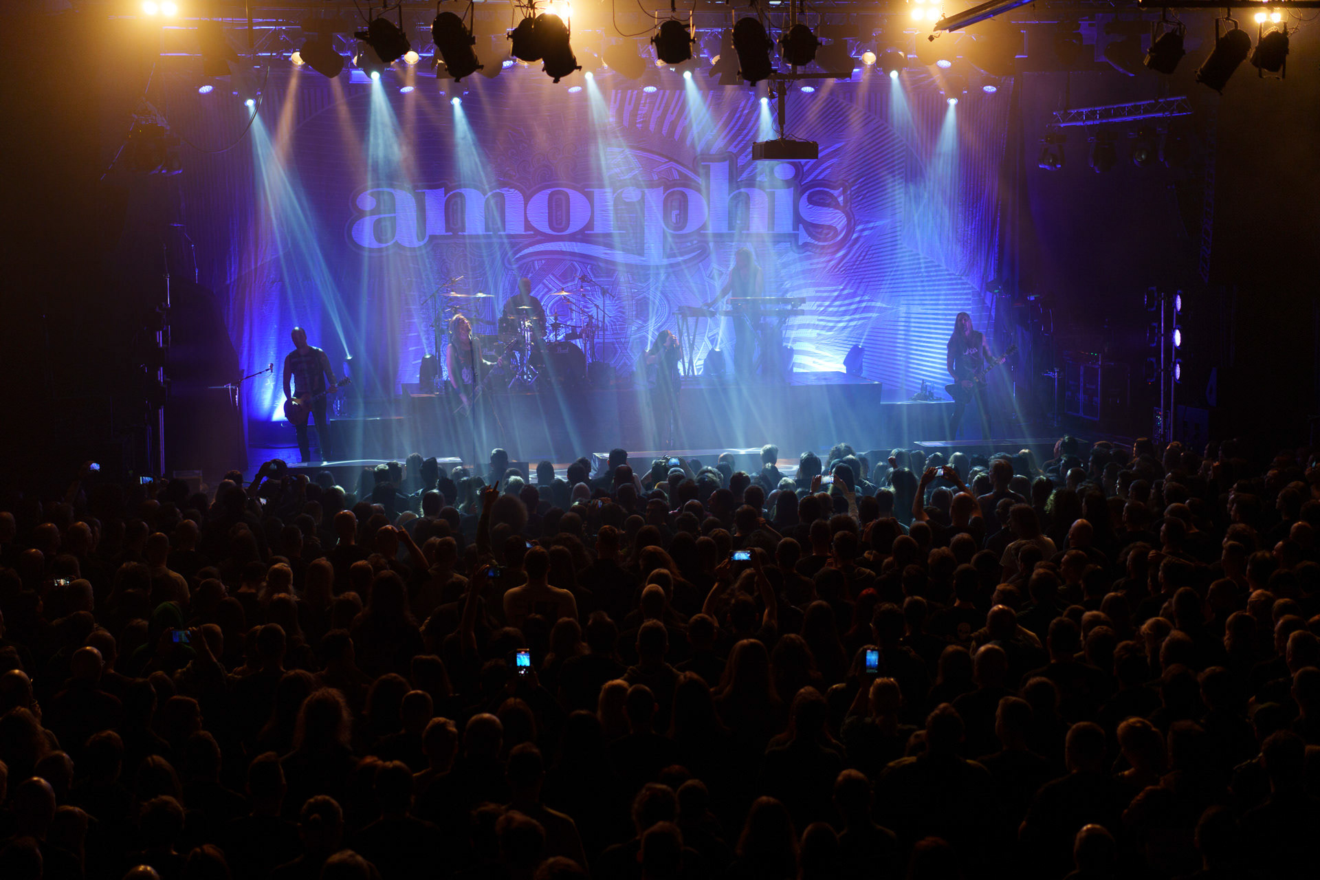 5.12.2022 Amorphis - melodic death metal, folk metal - koncert Warszawa.Knock Out Productions,Klub Progresja, Fot. Andrzej Wasilkiewicz/Reporter