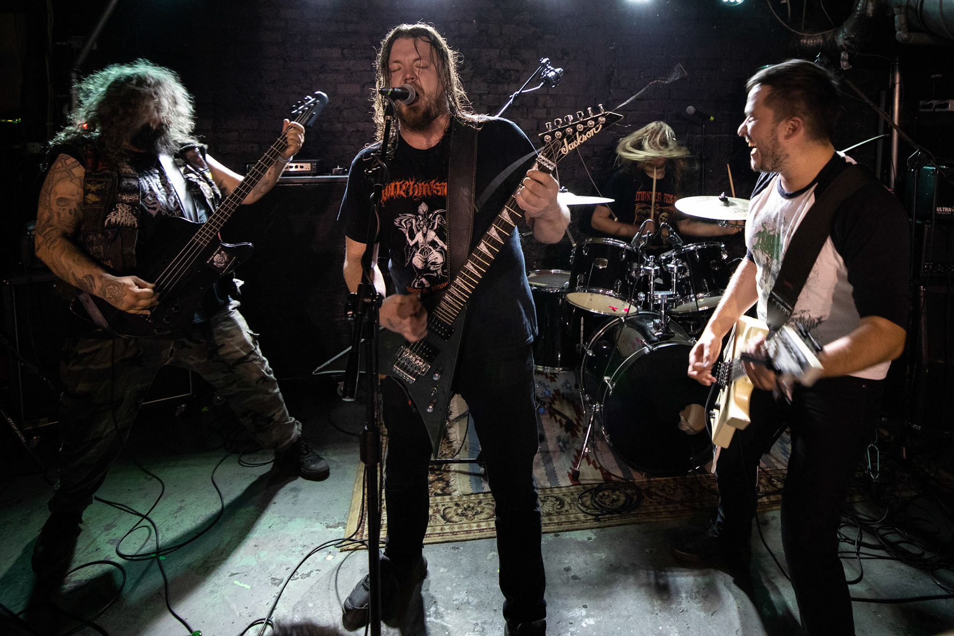 Brüdny Skürwiel - Poland, Thrash Metal, koncert Hydrozagadka Warszawa,