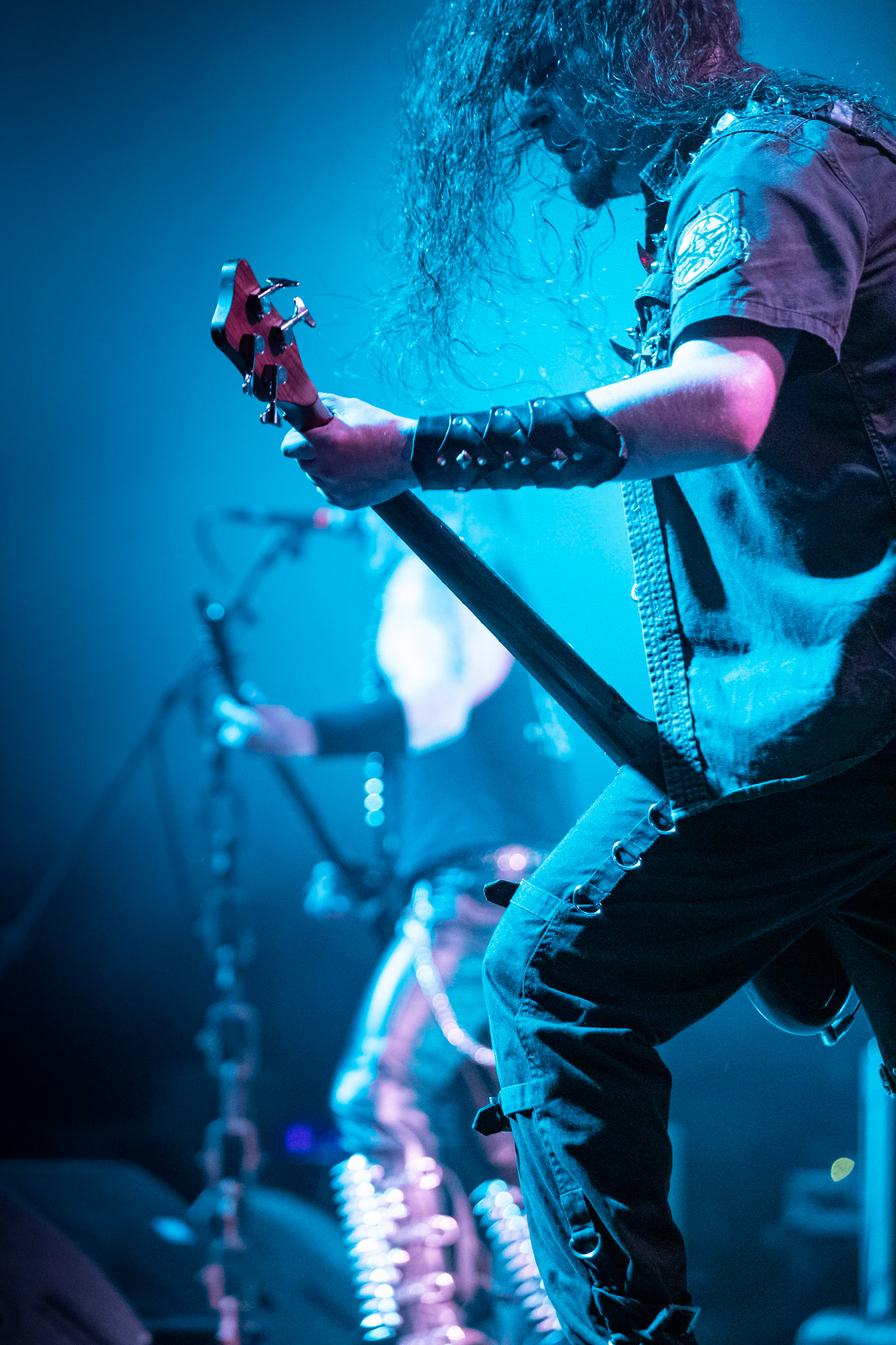 Legendy Metalu Vader - Death Metal - koncert Legendy Metalu w warszawskiej Progresji, 
Peter: Guitar + Vocals
Pajak: Guitar
Hal: Bass
James: Drums
fot. Andrzej kaziq Wasilkiewicz/Reporter