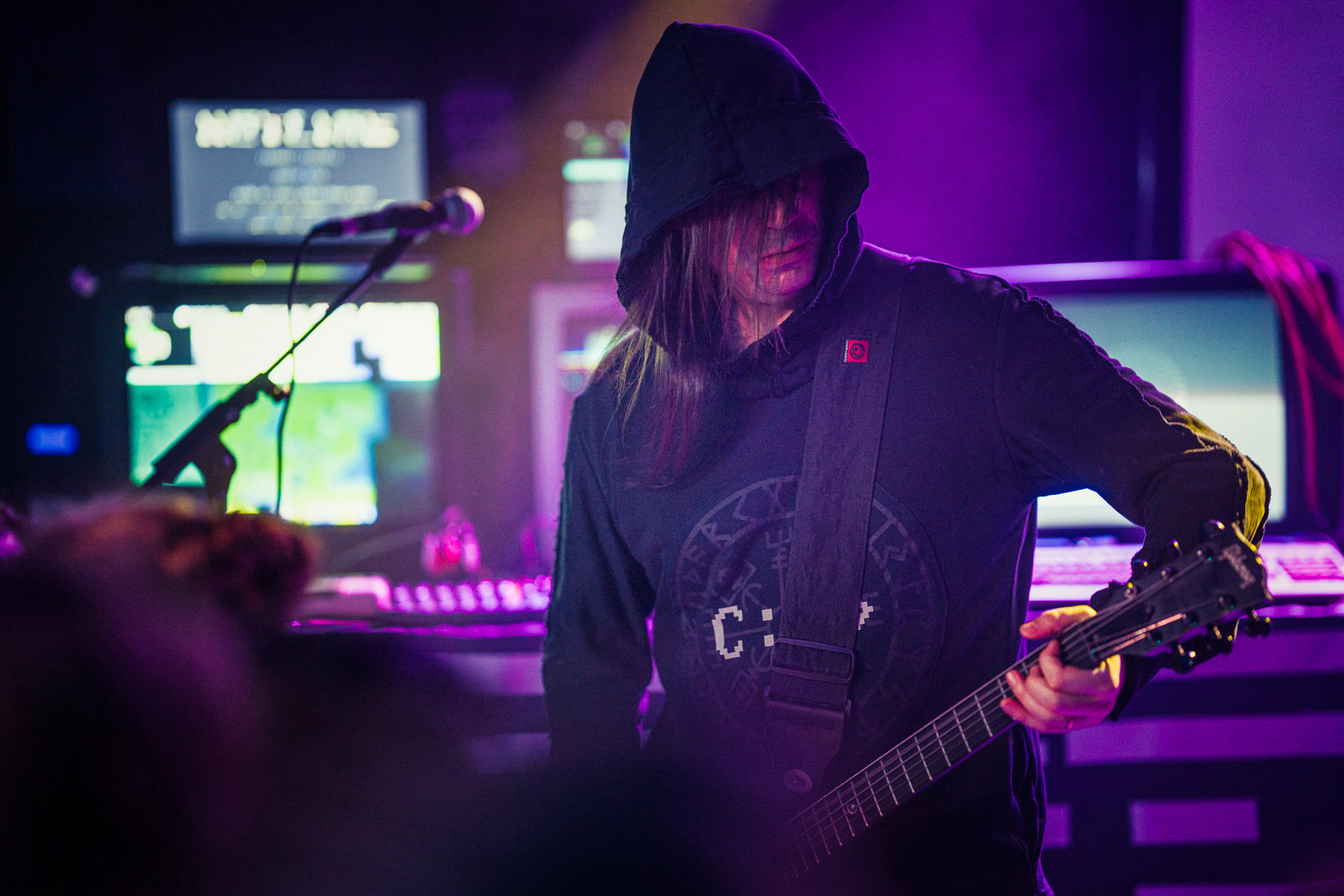 2023.02.24 - Master Boot Record - Rome, Italy band. I am a 486DX-33MHz-64MB processing avant-garde chiptune, synthesized heavy metal &amp; classical symphonic music. Synthesized, Dehumanized.Winiary Bookings, Hydrozagadka, Warszawa. Fot. Andrzej Wasilkiewicz/Reporter