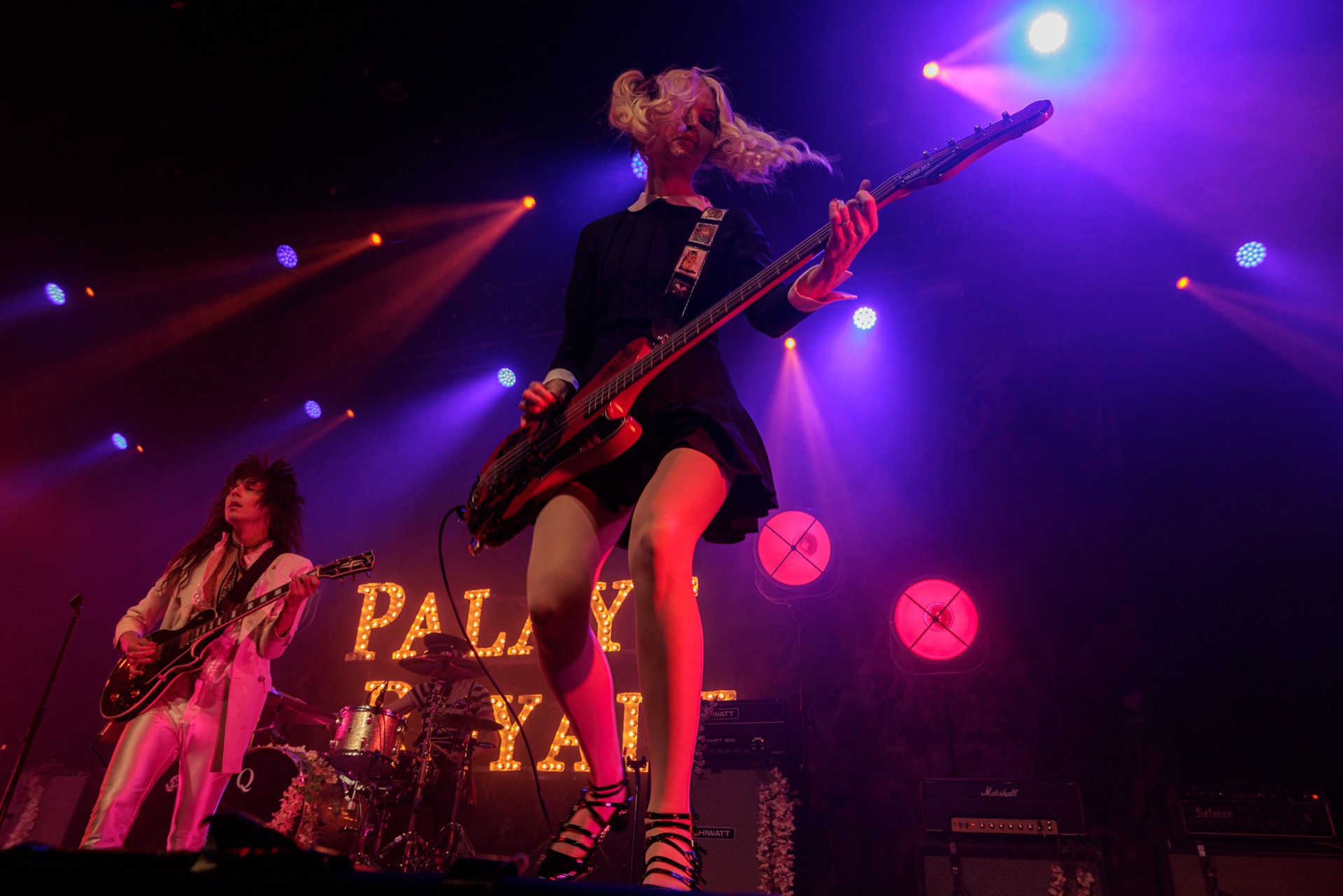 Palaye Royale - Warszawski koncert zespołu braci Kropp w Progresji. Art rock, rock and roll, glam rock, garage rock, indie rock, WiniaryBookings, fot. Andrzej Wasilkiewicz/Reporter