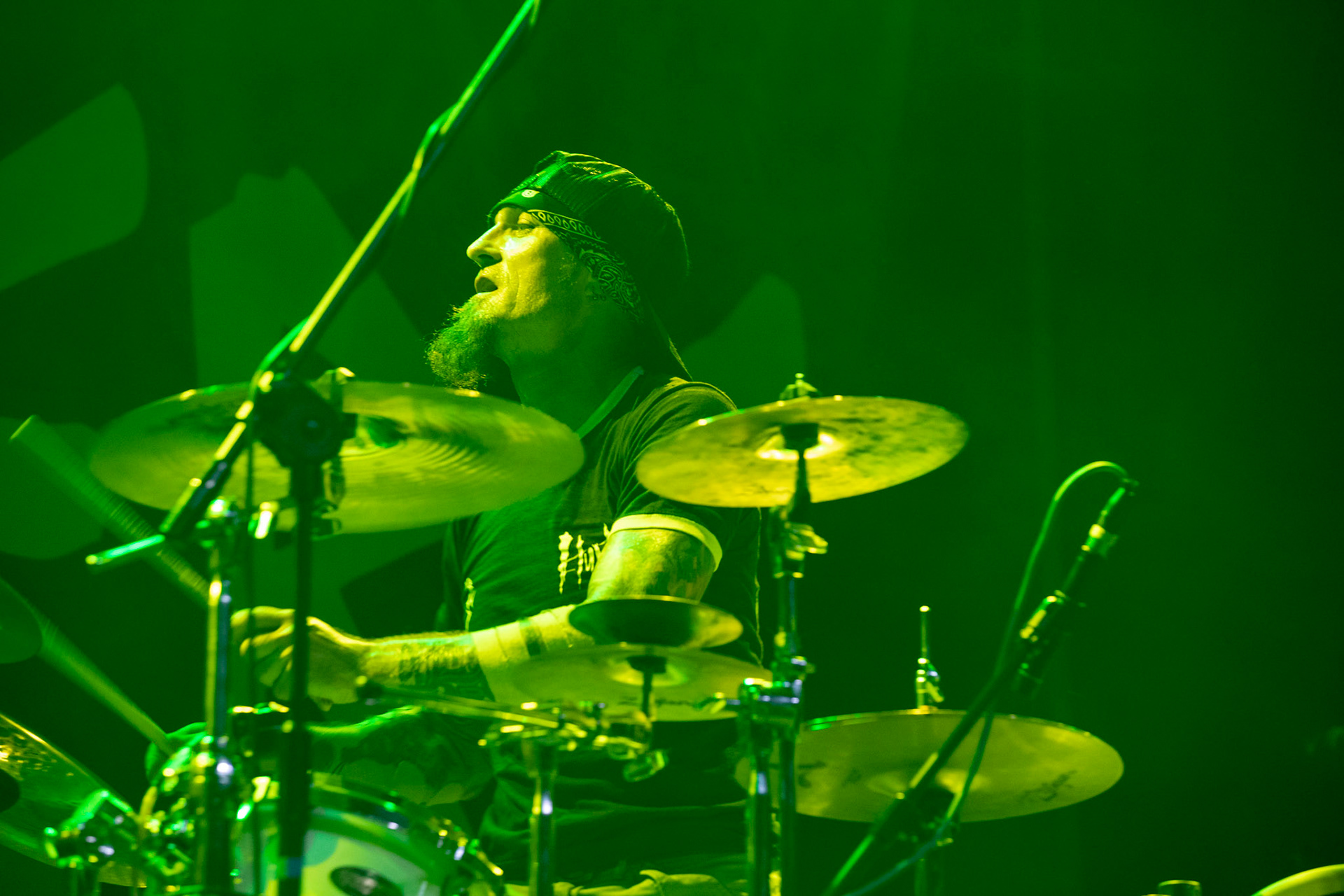 Legendy Metalu Acid Drinkers - rock, trashmetal, - koncert Legendy Metalu w warszawskiej Progresji, 

Tomasz "Titus" Pukacki 
Dariusz "Popcorn" Popowicz 
Maciej "Ślimak" Starosta 
Łukasz "Dzwon" Cyndzer
fot. Andrzej kaziq Wasilkiewicz/Reporter