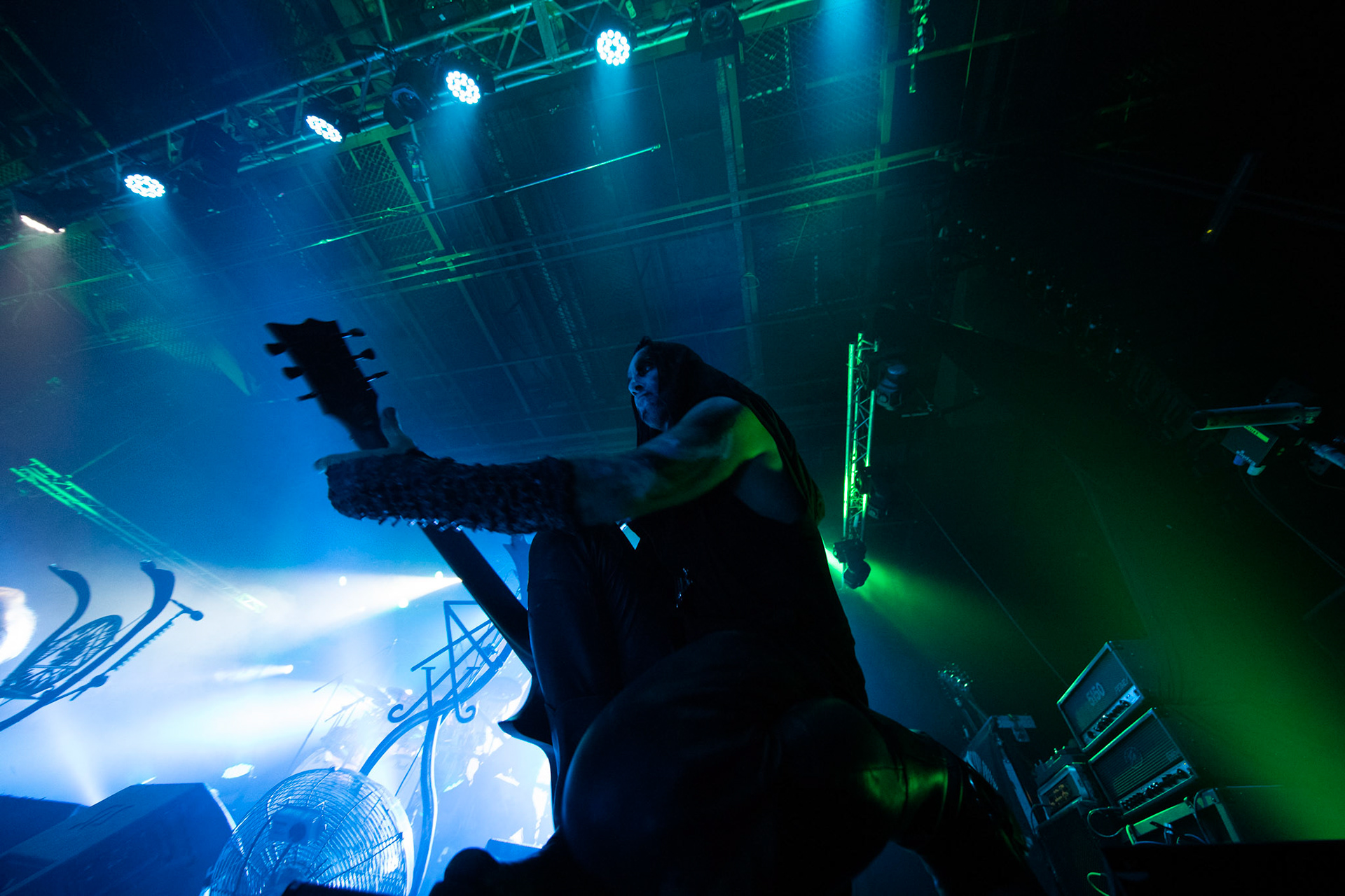 14.12.2018r. Behemoth koncert Merry Christless - Warszawa Progresja, Adam "Nergal" Darski – gitara, wokal prowadzący, 
Zbigniew "Inferno" Promiński – perkusja,
Tomasz "Orion" Wróblewski – gitara basowa, Patryk "Seth" Sztyber – gitara,  fot. Andrzej Wasilkiewicz/Reporter