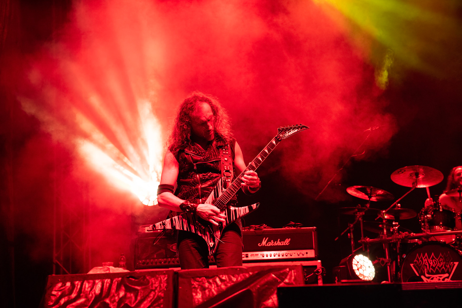 Vader - Death Metal - koncert w ramach Blitzkrieg MMXX warszawskia Progresja, Peter: Guitar + VocalsPajak: GuitarHal: BassJames: Drumsfot. Andrzej kaziq Wasilkiewicz/Reporter