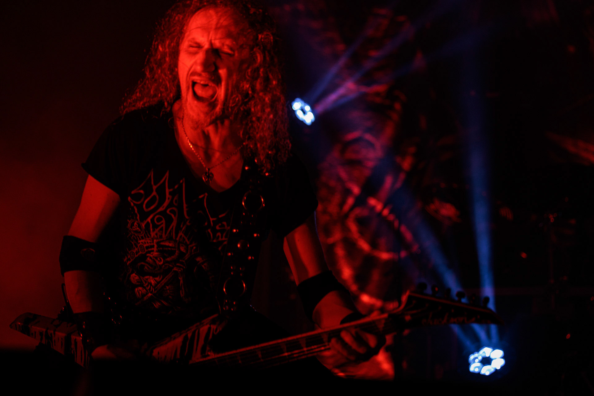 18.02.2022 - Vader - trasa Przebudzenie Tyranow koncert w warszawskiej Progresji.Peter: Guitar + VocalsSpider: GuitarHal: BassKruszyna: DrumsLeft Hand Sounds, Knock Out Productions, Massive Music,fot. Andrzej Wasilkiewicz/Reporter