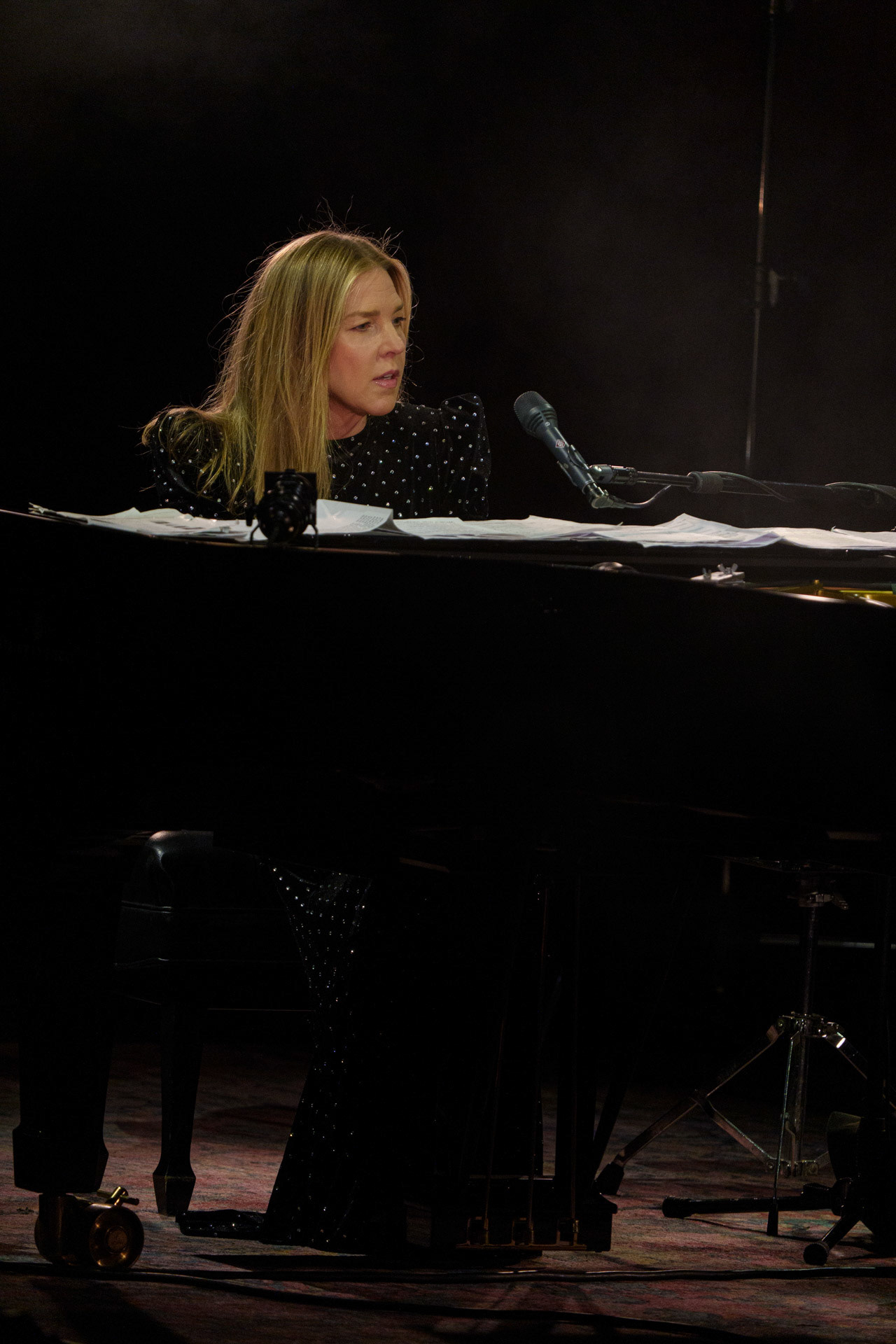 9.05.2023 Kanadyjska ikona jazzu Diana Krall, warszawski koncert na Torwarze. Produkcja Knock Out Productions.fot. Andrzej Wasilkiewicz/Reporter